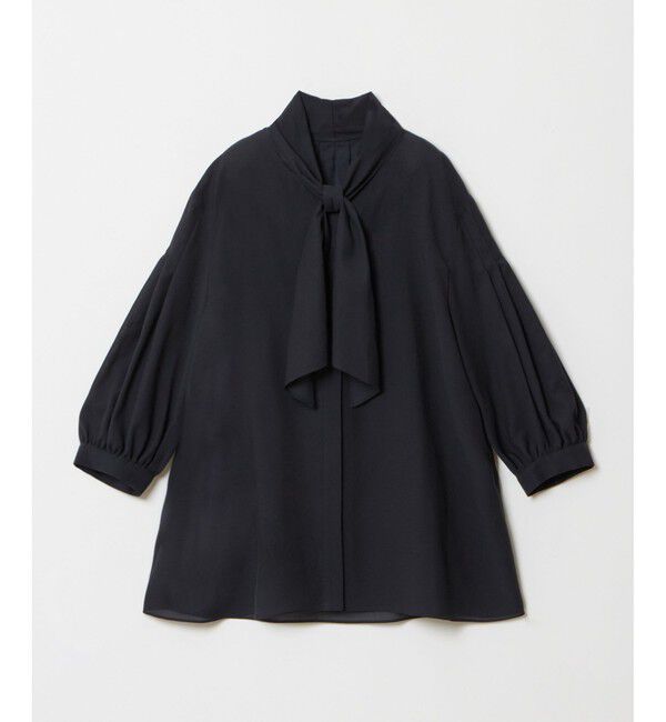 allureville「キュプラコットンスカーフタイブラウス」|シャツ・ブラウス|