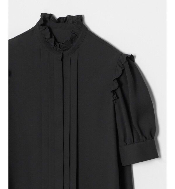 LOULOU WILLOUGHBY「【LOULOU WILLOUGHBY】アムンゼンプチフリルブラウス」|シャツ・ブラウス|