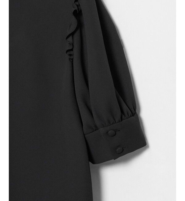 LOULOU WILLOUGHBY「【LOULOU WILLOUGHBY】アムンゼンプチフリルブラウス」|シャツ・ブラウス|