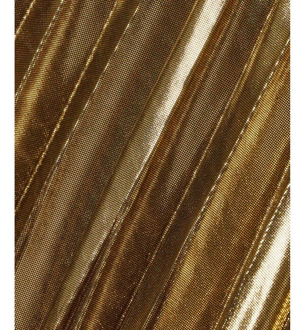 allureville「メタリック切替プリーツスカート」|スカート|