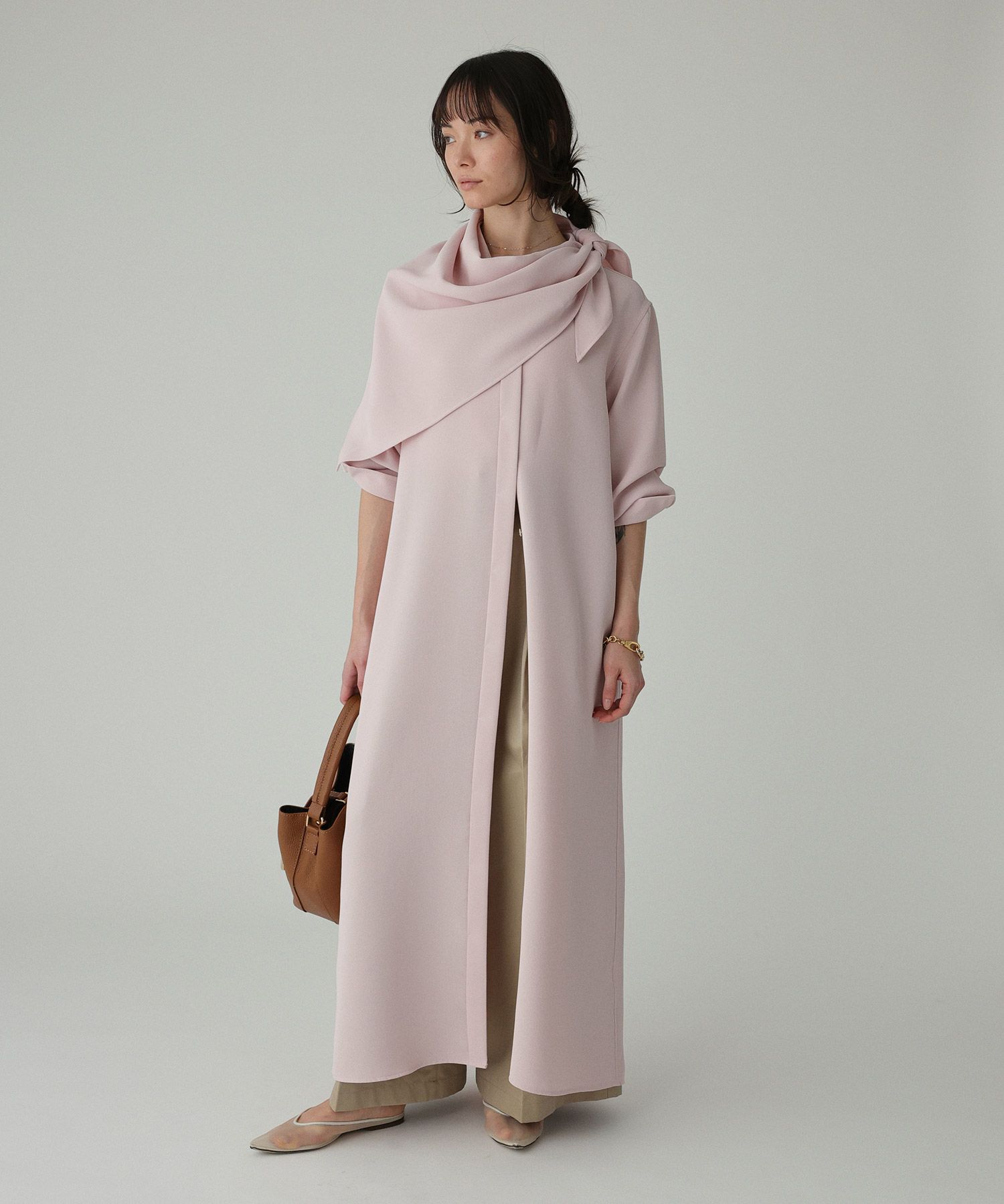 BABYLONE「【UVカット&times;イージーケア】プルエラシャツワンピース」|ワンピース|