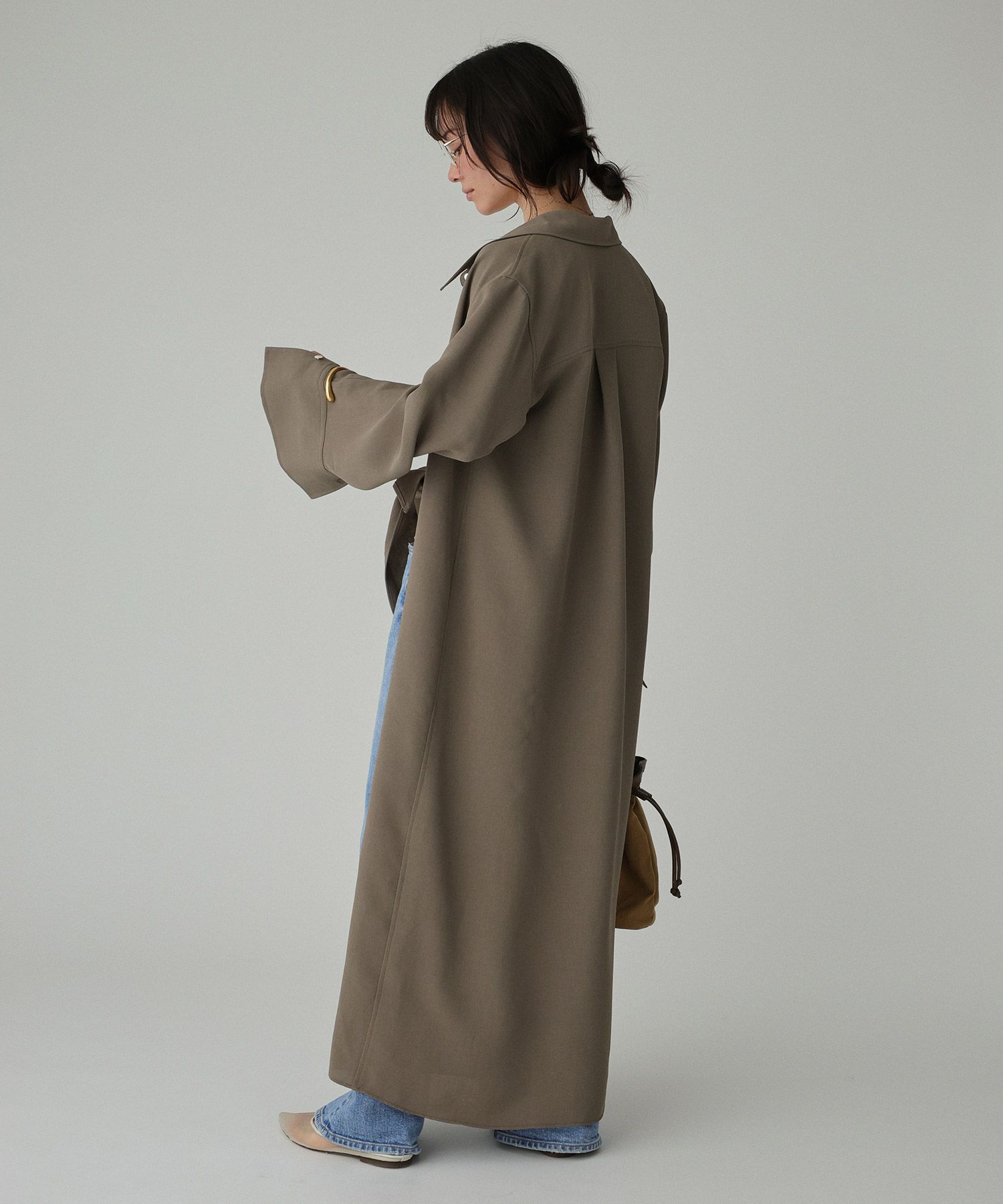 BABYLONE「【UVカット&times;イージーケア】プルエラシャツワンピース」|ワンピース|