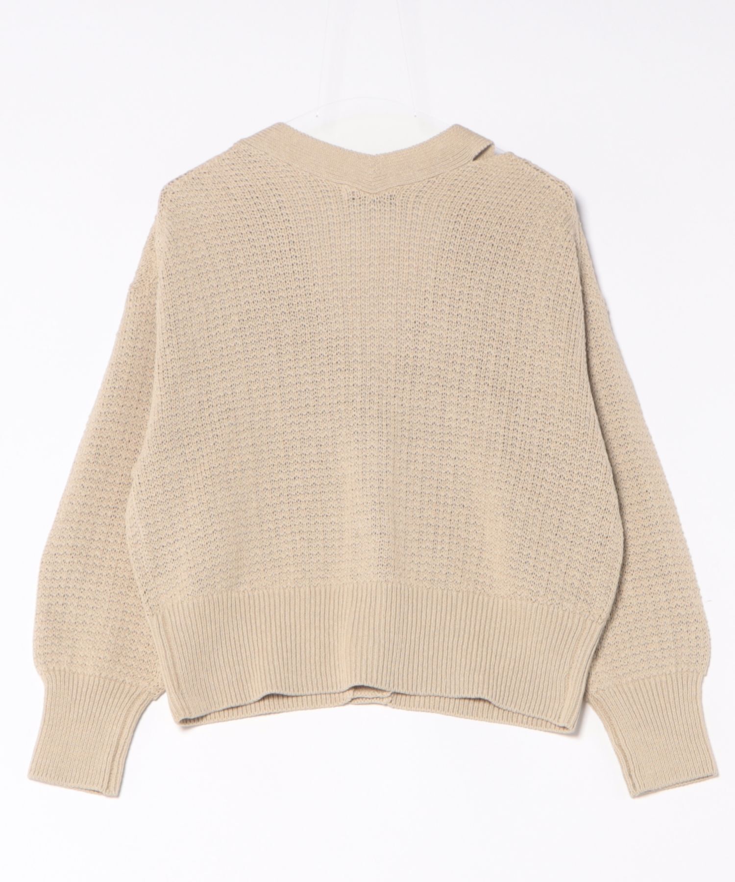 BABYLONE「編み柄ニットカーデ」|ニット・セーター|