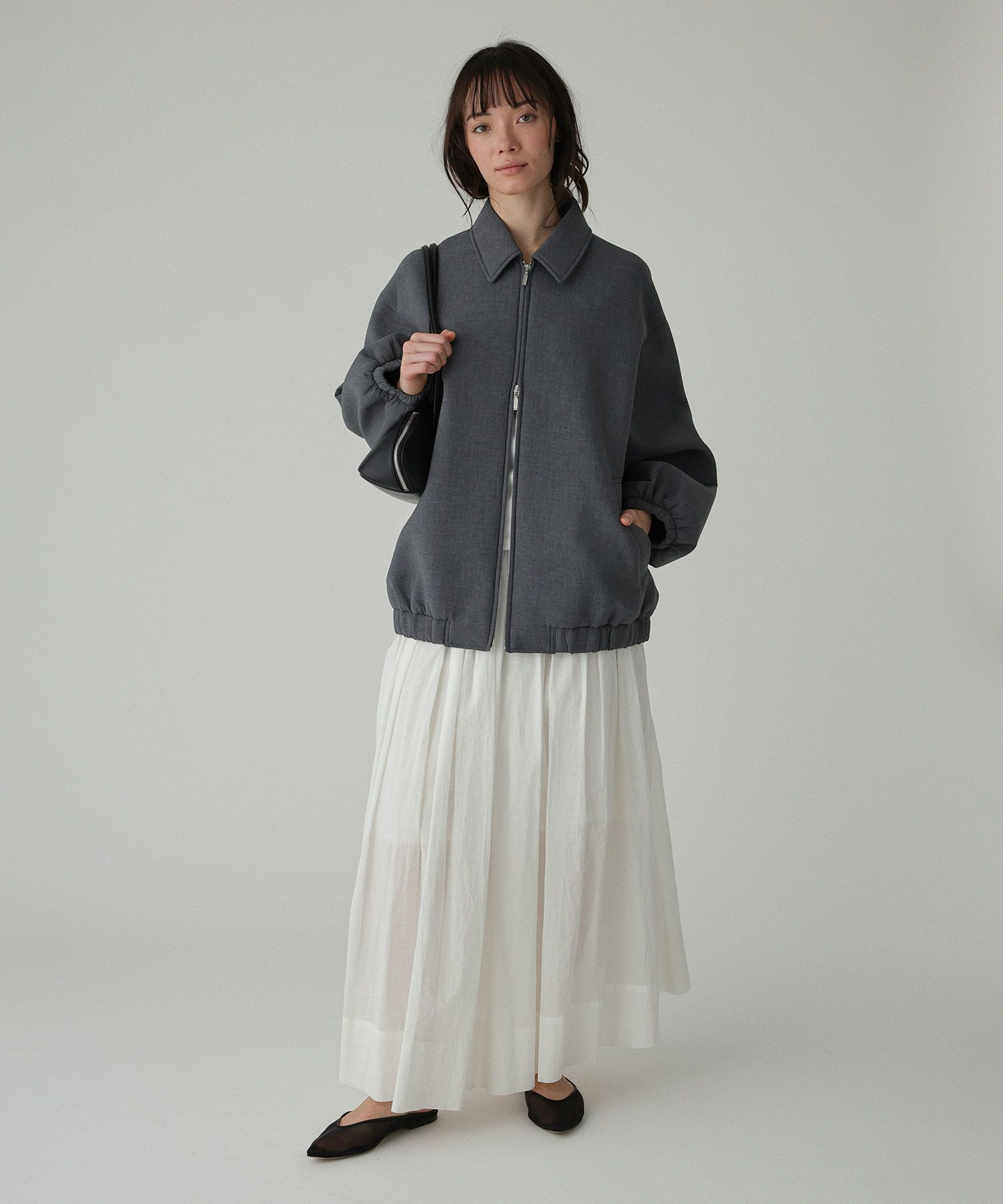 BABYLONE「ライトボンディングブルゾン」|ブルゾン・スタジャン|