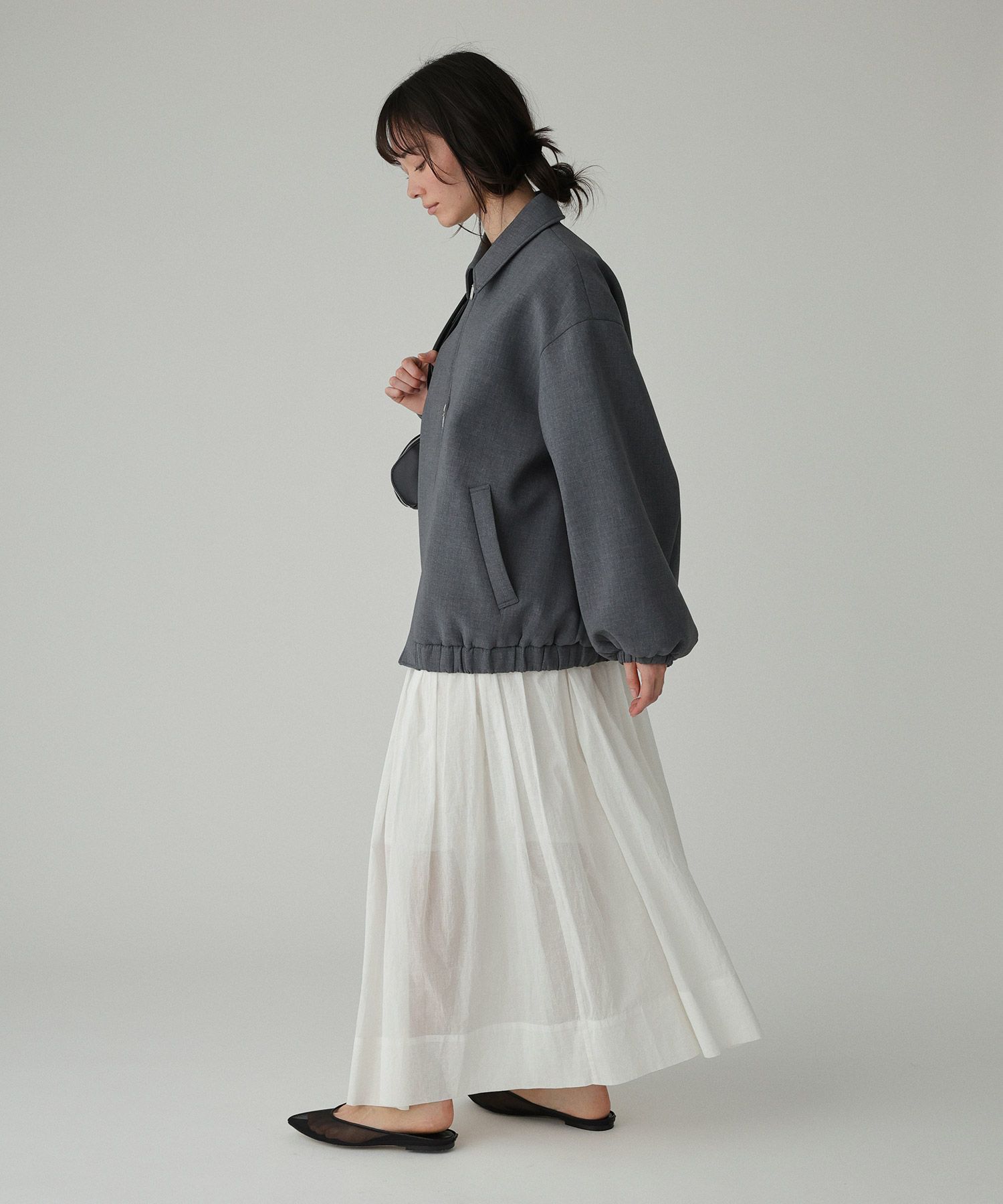 BABYLONE「ライトボンディングブルゾン」|ブルゾン・スタジャン|