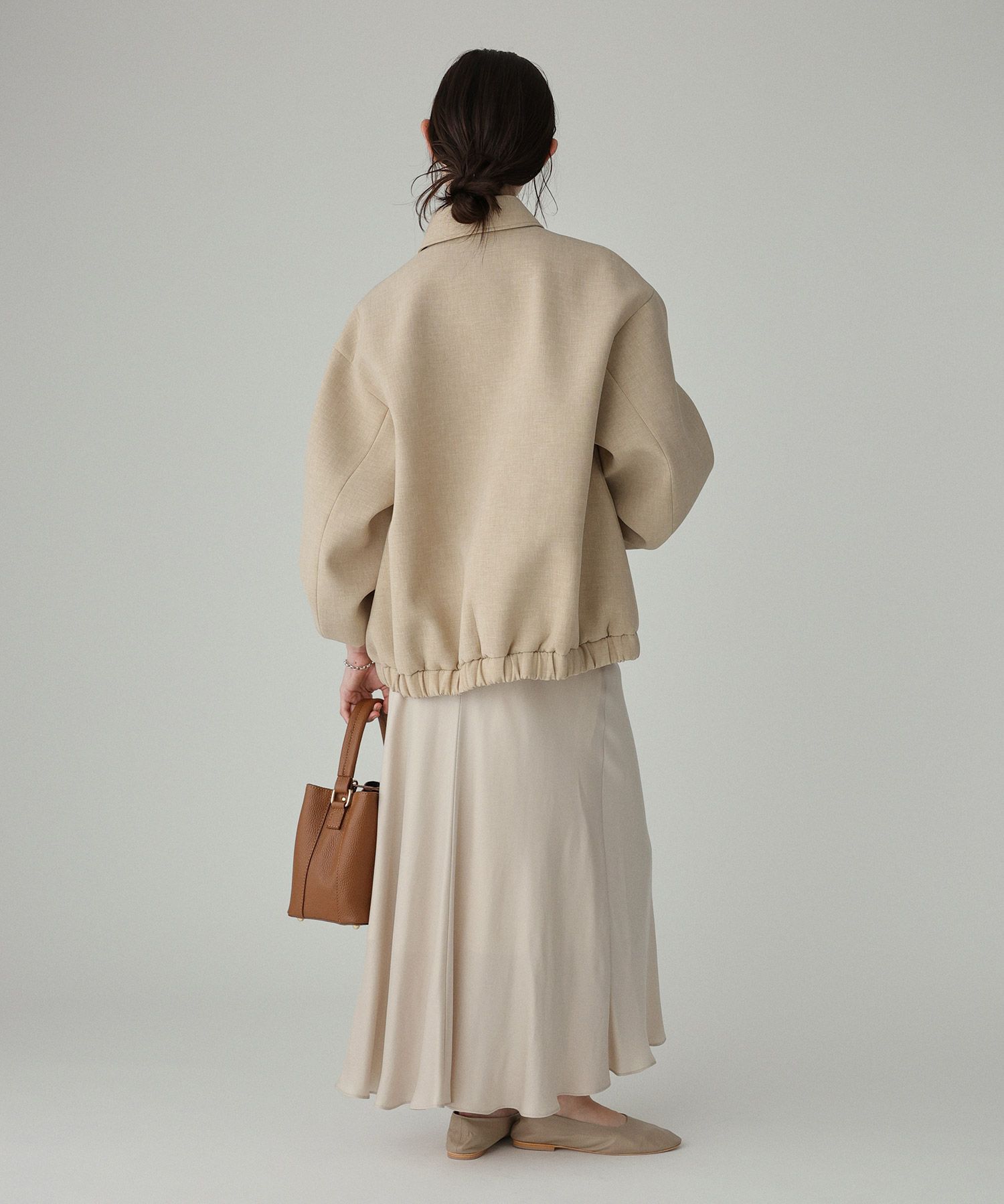 BABYLONE「ライトボンディングブルゾン」|ブルゾン・スタジャン|