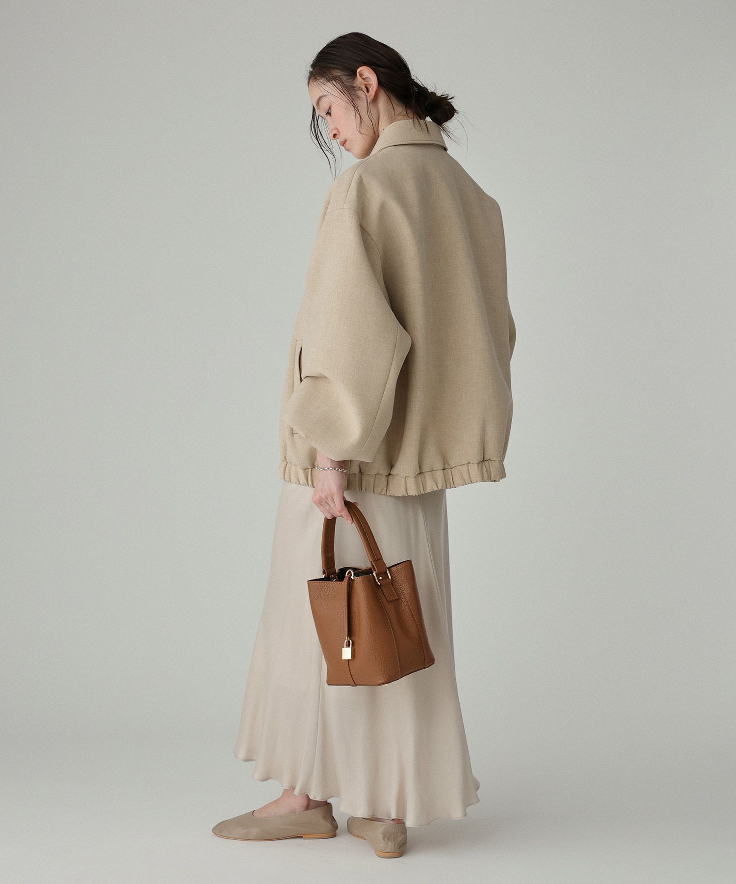 BABYLONE「ライトボンディングブルゾン」|ブルゾン・スタジャン|