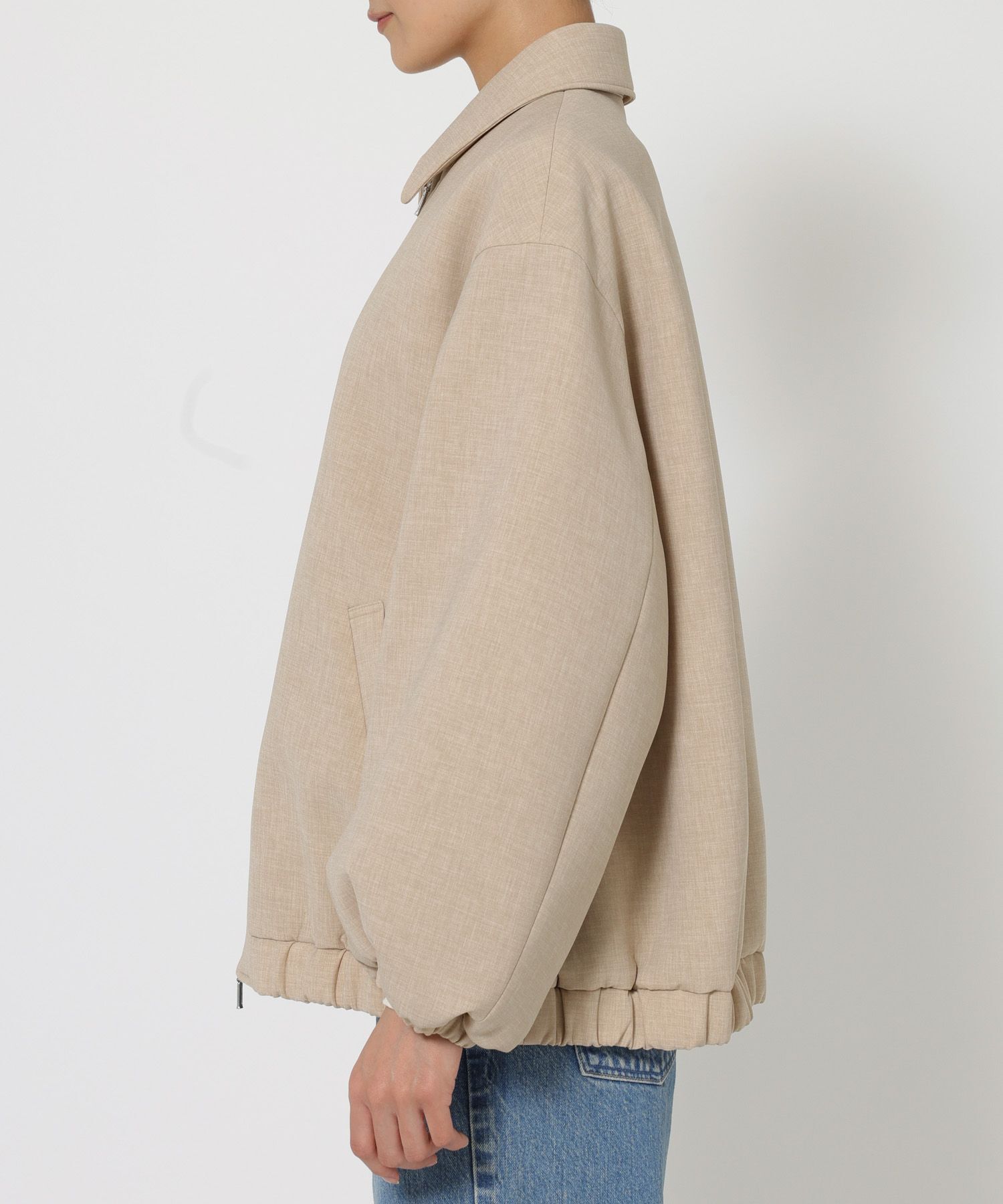 BABYLONE「ライトボンディングブルゾン」|ブルゾン・スタジャン|