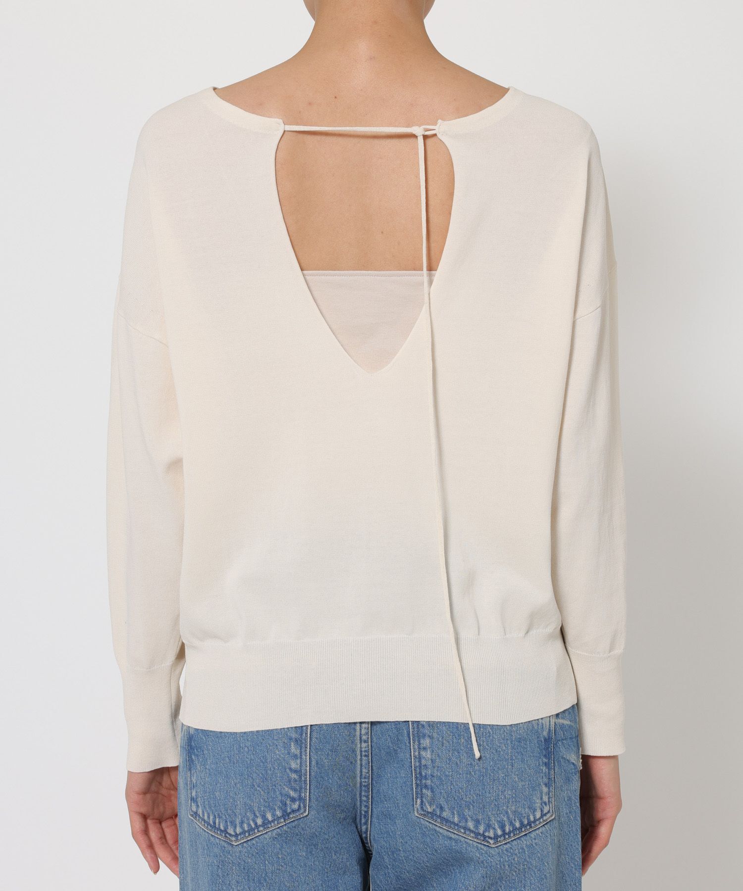 BABYLONE「2WAYスピンドルプルオーバー」|ニット・セーター|