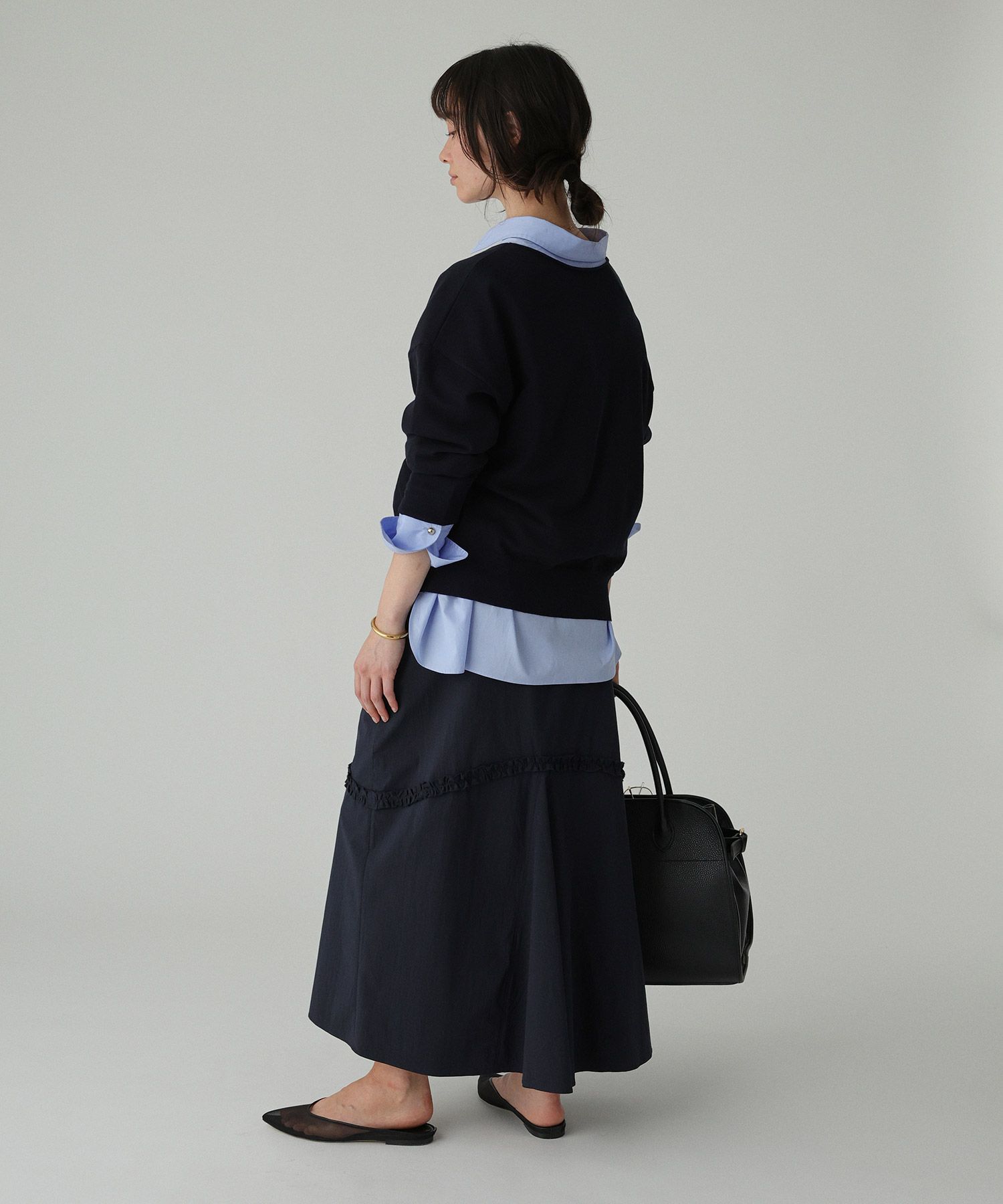 BABYLONE「2WAYスピンドルプルオーバー」|ニット・セーター|