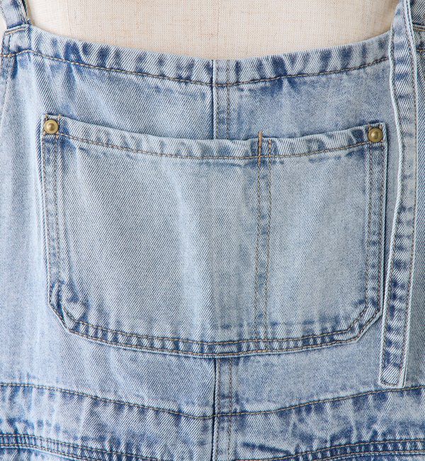  「リヨセル混デニムサロペット」|その他|