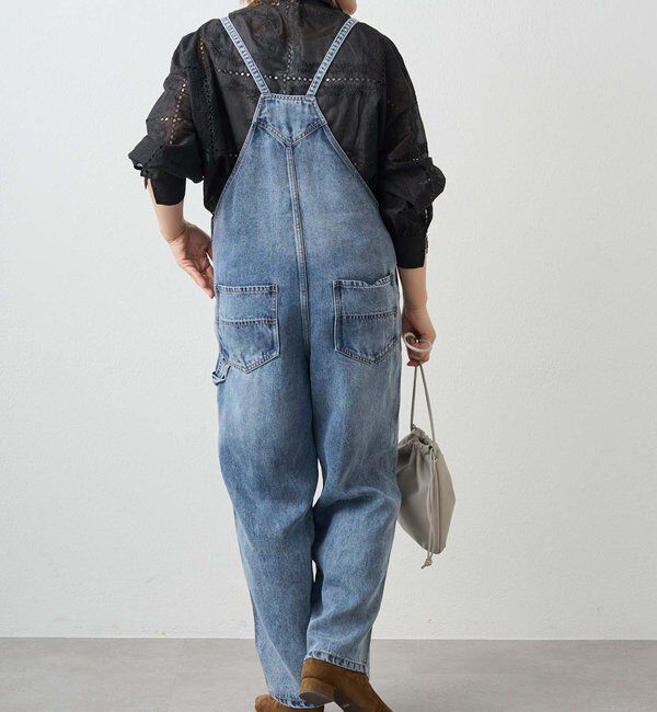  「リヨセル混デニムサロペット」|その他|