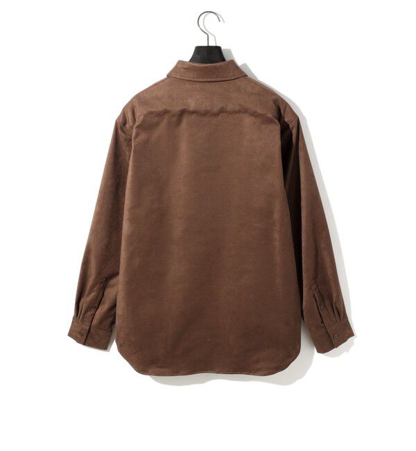 MIDIUMISOLID「MIDIUMISOLID Men&rsquo;s スエードライクシャツ」|シャツ・ブラウス|