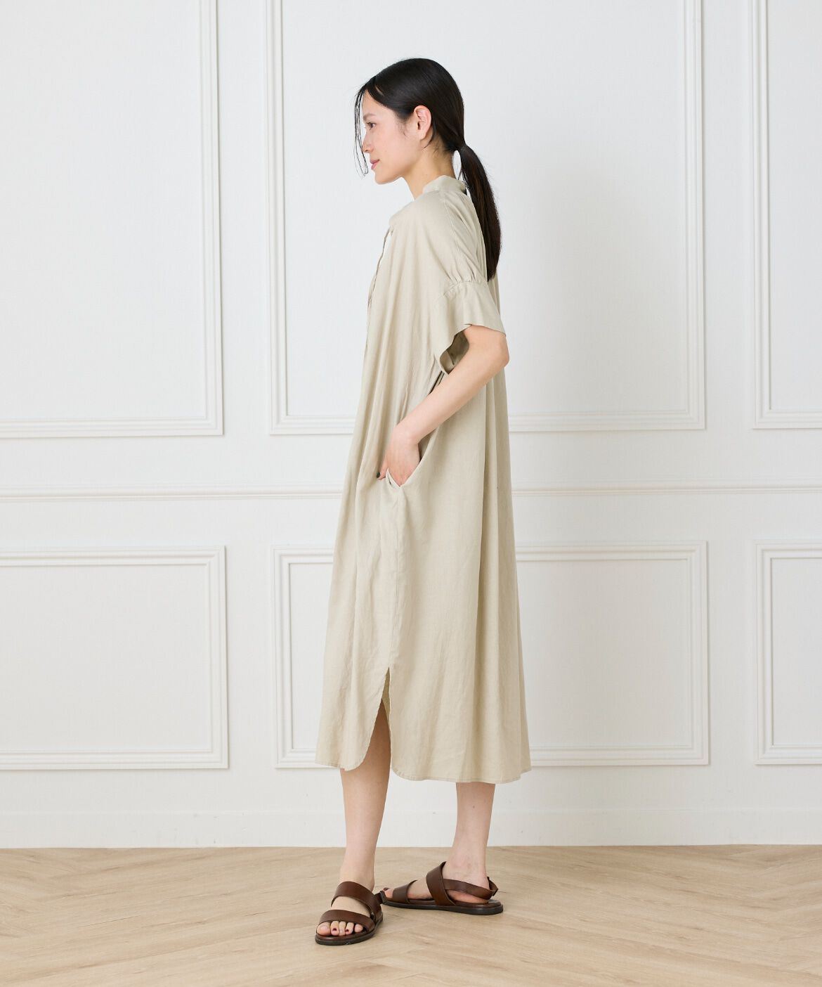 DAY by DAY it&rsquo;s international「リネンギャザーワンピース」|ワンピース|