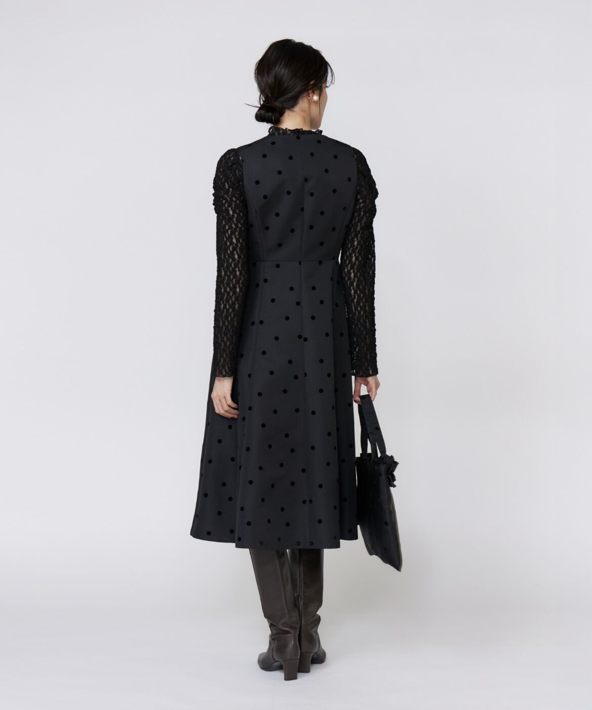 Maglie le cassetto「《大きいｻｲｽﾞ》《WEB限定》ﾄﾞｯﾄﾌﾛｯｷｰﾜﾝﾋﾟｰｽ《M Maglie l」|その他|