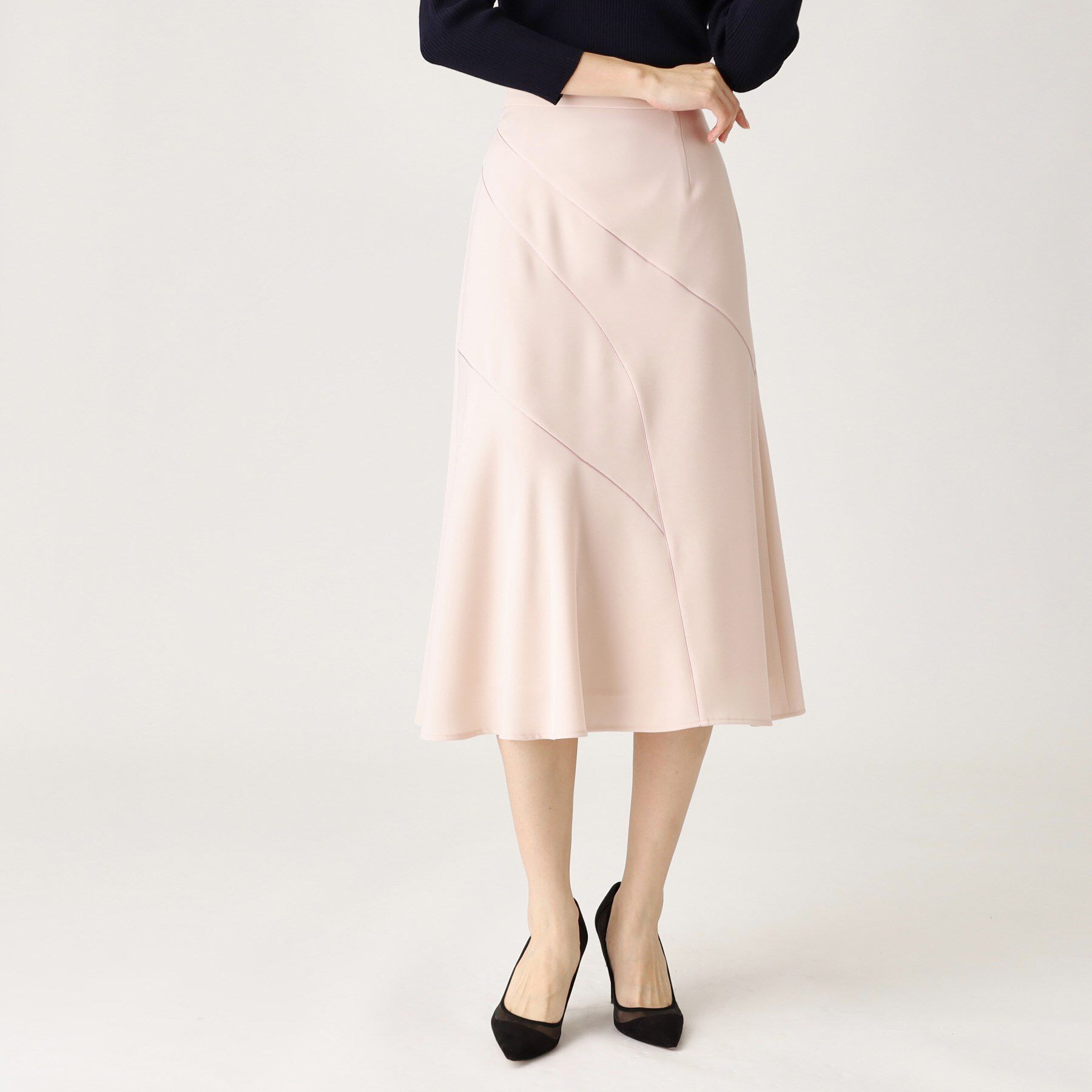 COUP DE CHANCE「【洗える／日本製】セミフレアスカート」|スカート|