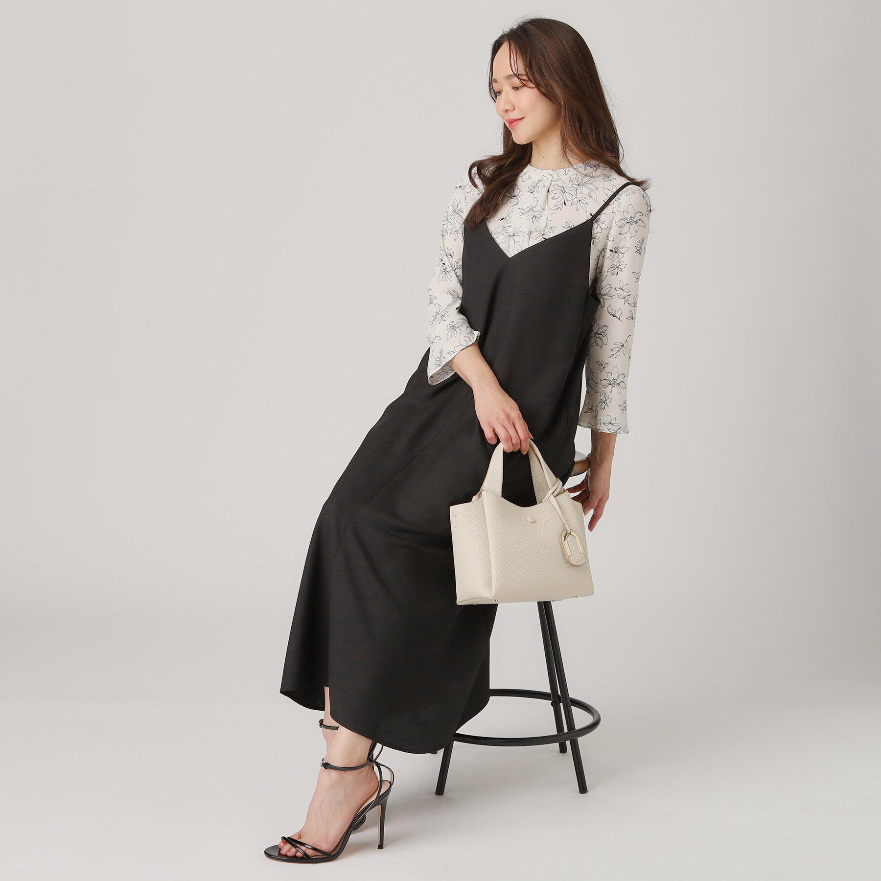 COUP DE CHANCE「【洗える／日本製】キャミソールワンピース」|ワンピース|