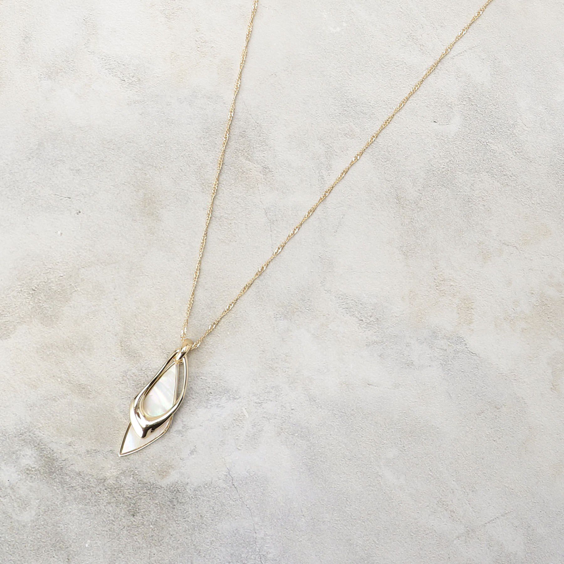 COUP DE CHANCE「シェルリーフリー／シェルパーツ」|ネックレス|