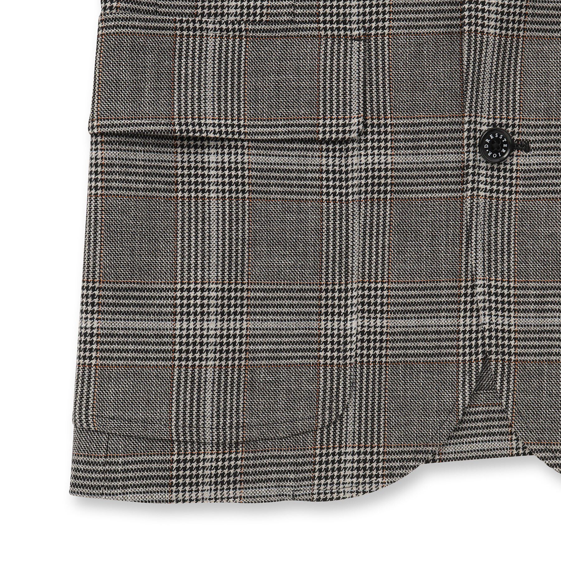 DRESSTERIOR「ウールコットン グレンチェックジャケット」|テーラードジャケット|