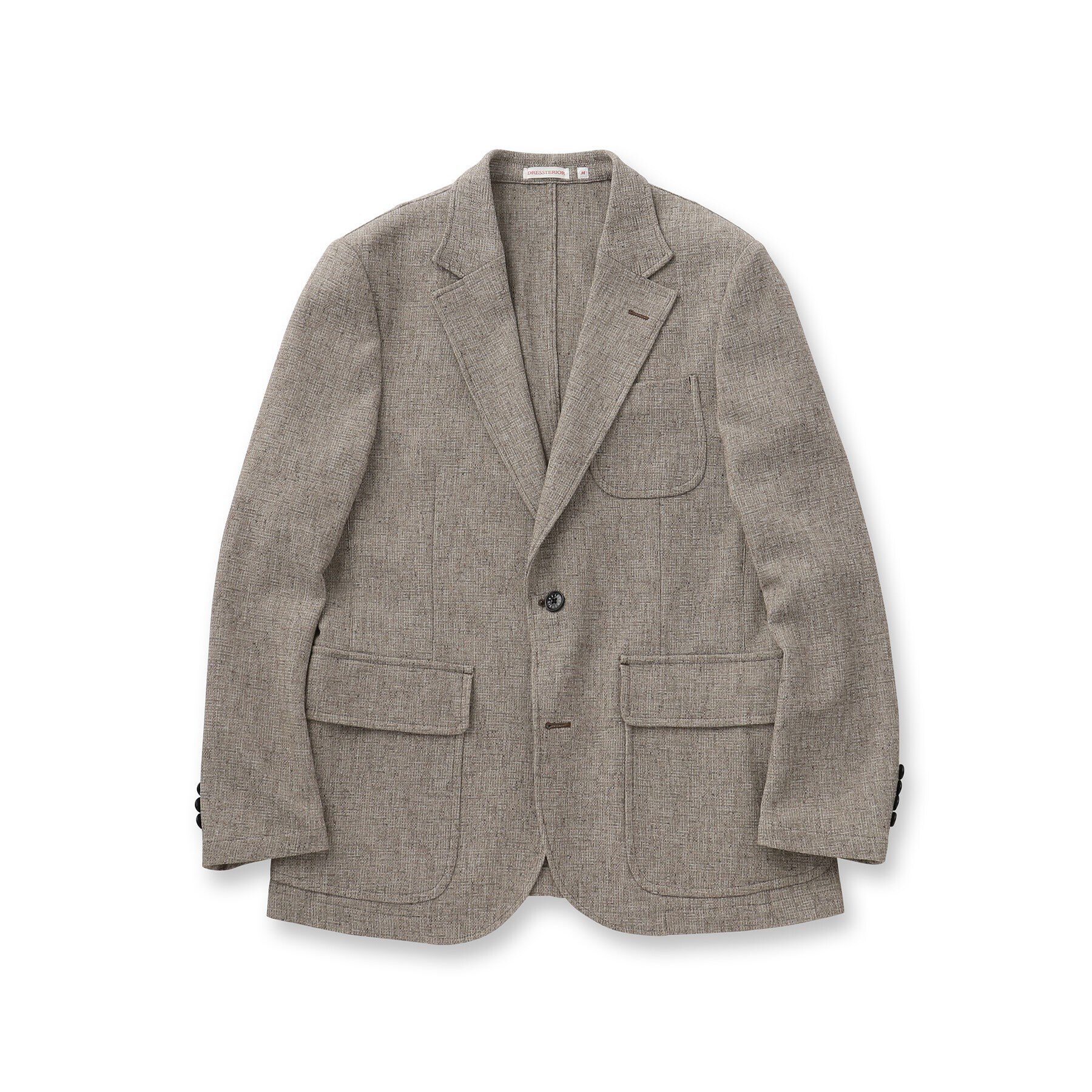 DRESSTERIOR「ミックスツイード ジャケット」|テーラードジャケット|