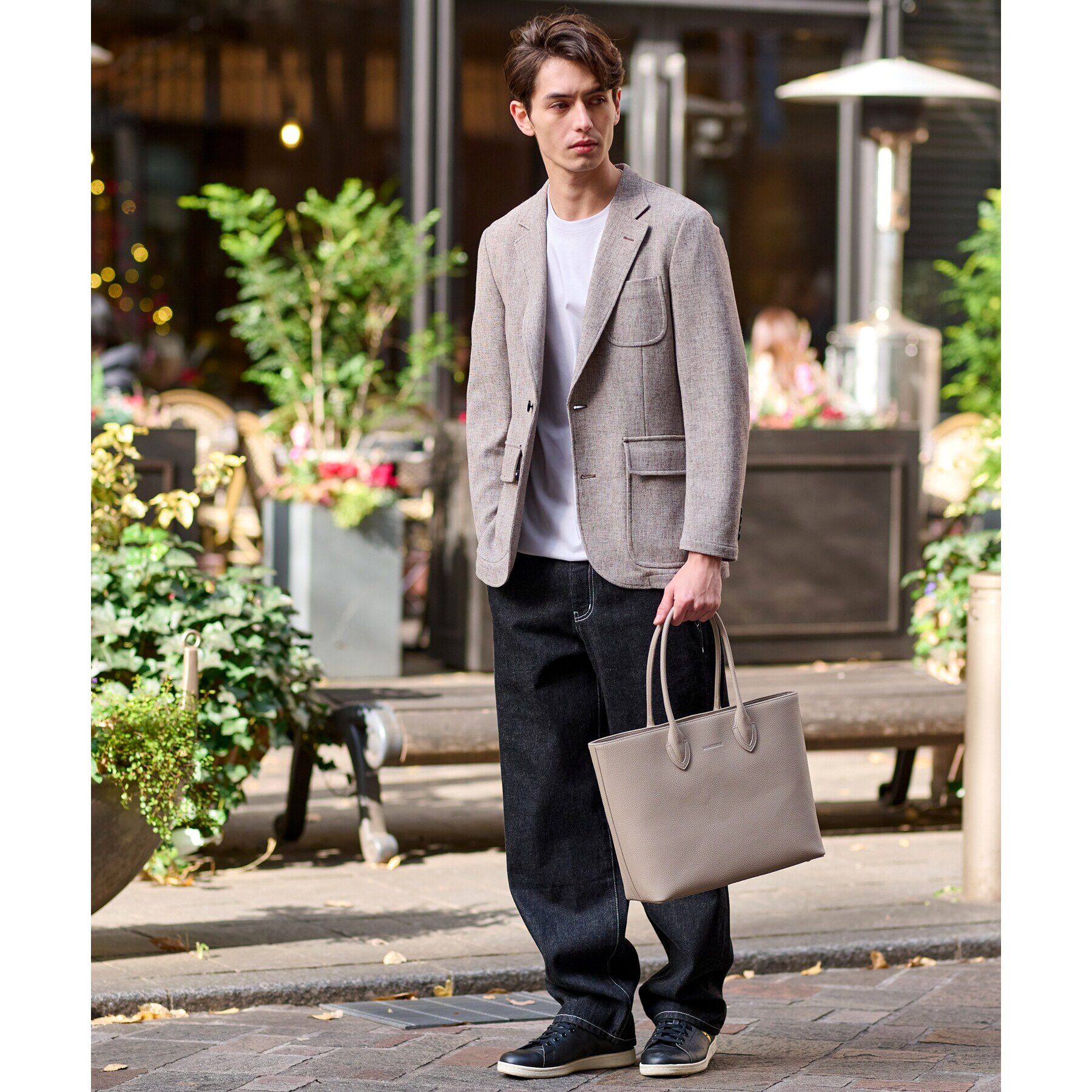 DRESSTERIOR「ミックスツイード ジャケット」|テーラードジャケット|