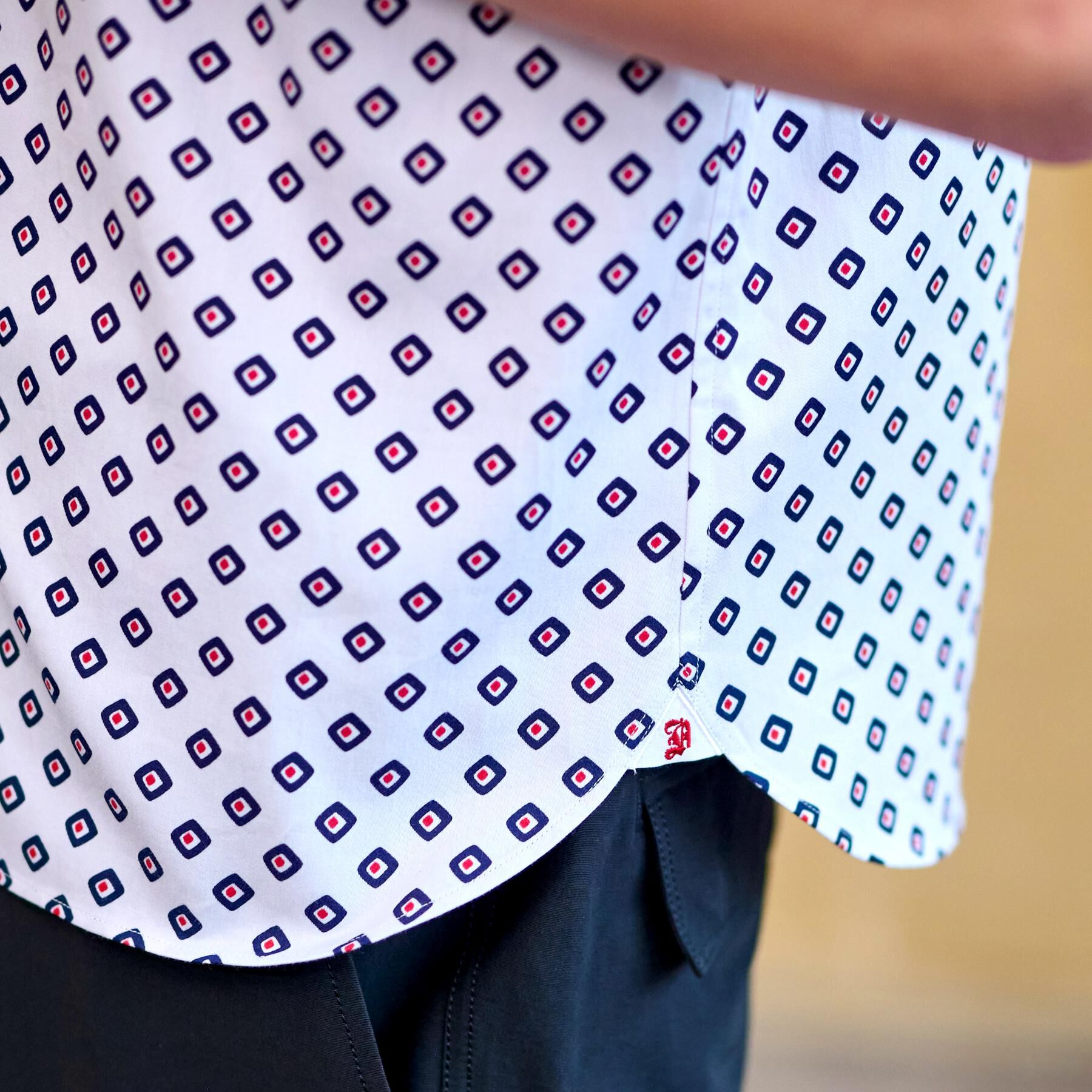 DRESSTERIOR「ポートベロープリント ショートスリーブシャツ」|シャツ・ブラウス|