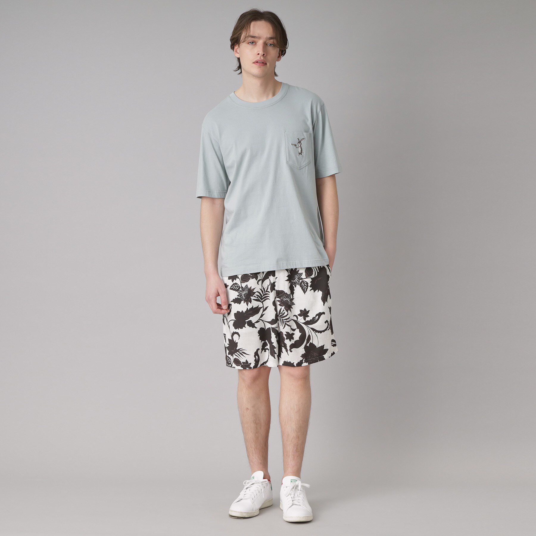 DRESSTERIOR「【接触冷感/UVカット】BACK BREEZE TECH ラビットポケTシャツ」|Tシャツ・カットソー|