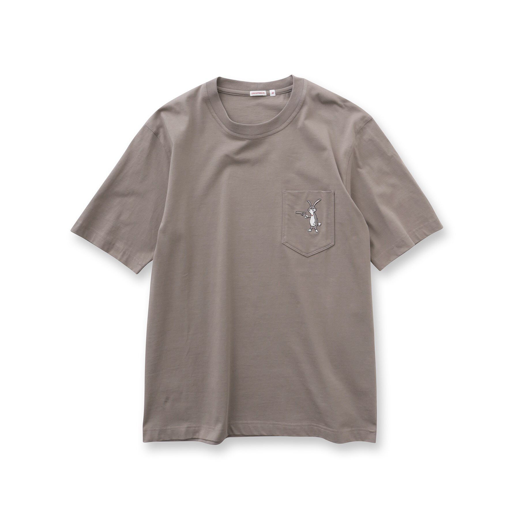 DRESSTERIOR「【接触冷感/UVカット】BACK BREEZE TECH ラビットポケTシャツ」|Tシャツ・カットソー|