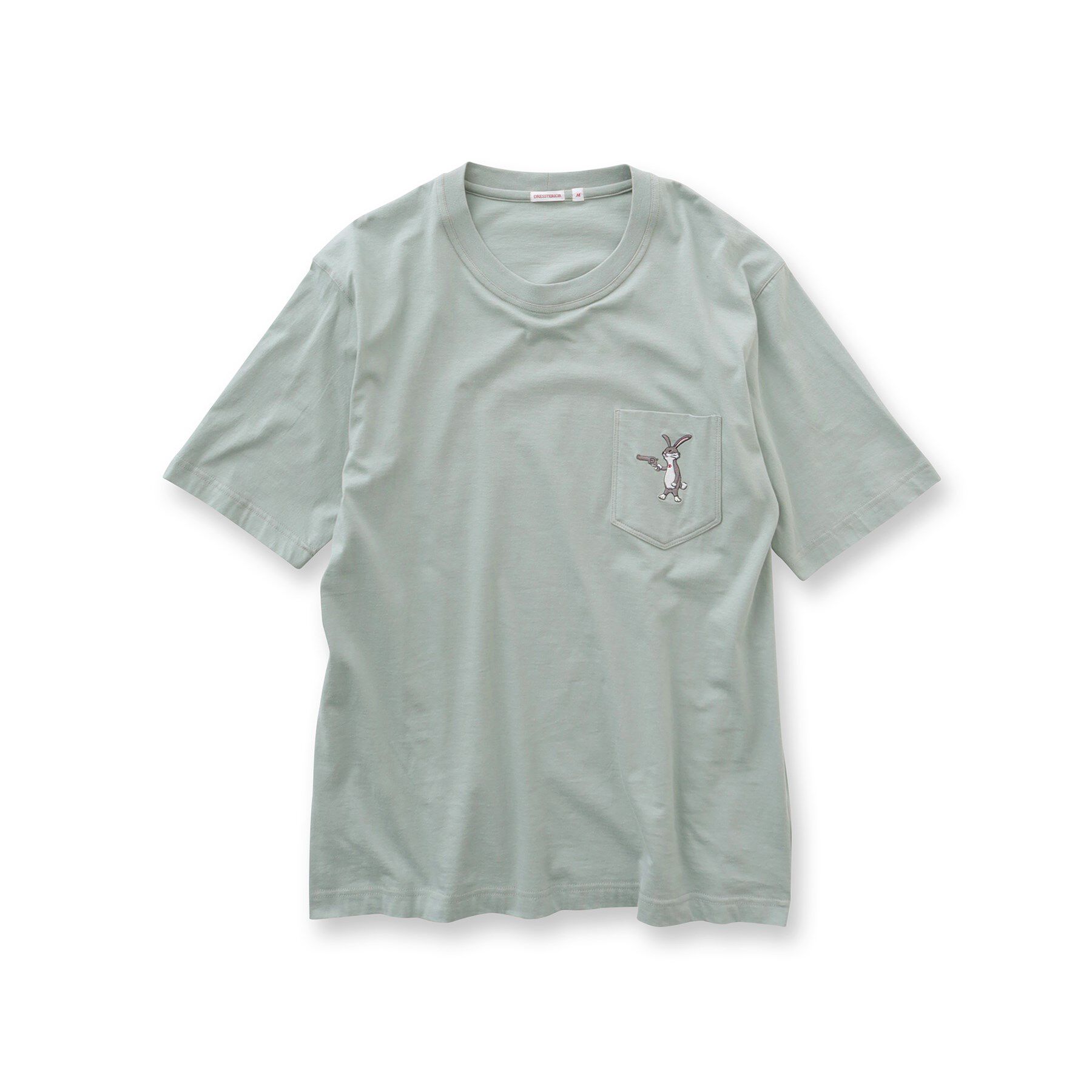 DRESSTERIOR「【接触冷感/UVカット】BACK BREEZE TECH ラビットポケTシャツ」|Tシャツ・カットソー|