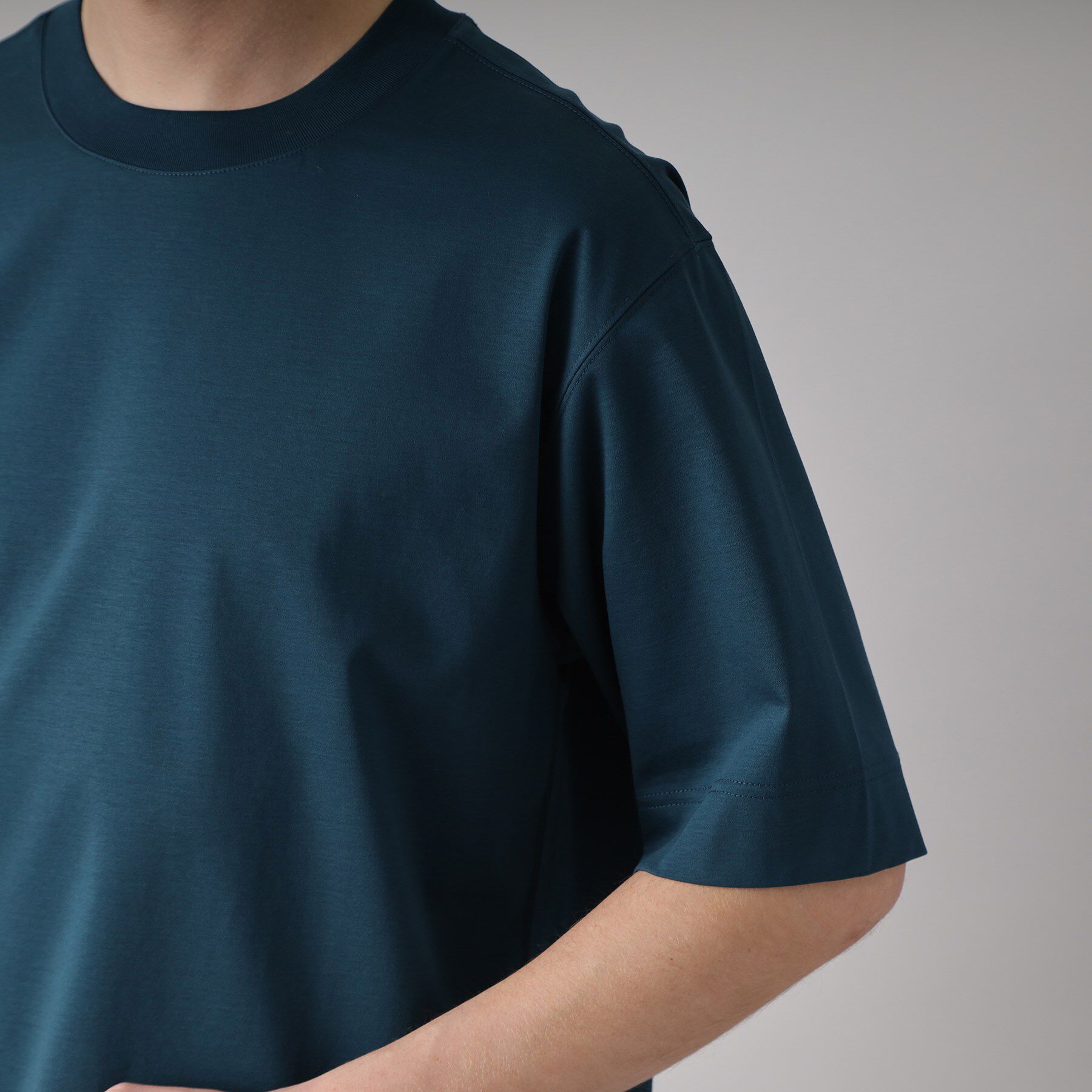 DRESSTERIOR「【接触冷感/抗菌防臭/消臭】ICE CLEAR COTTON オーバーフィットTシャツ」|Tシャツ・カットソー|