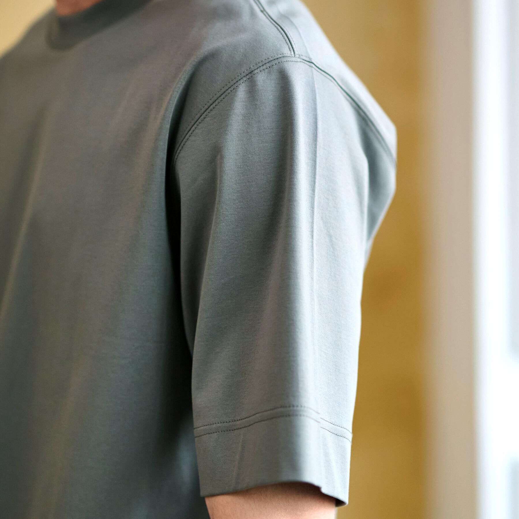 DRESSTERIOR「【接触冷感/抗菌防臭/消臭】ICE CLEAR COTTON オーバーフィットTシャツ」|Tシャツ・カットソー|