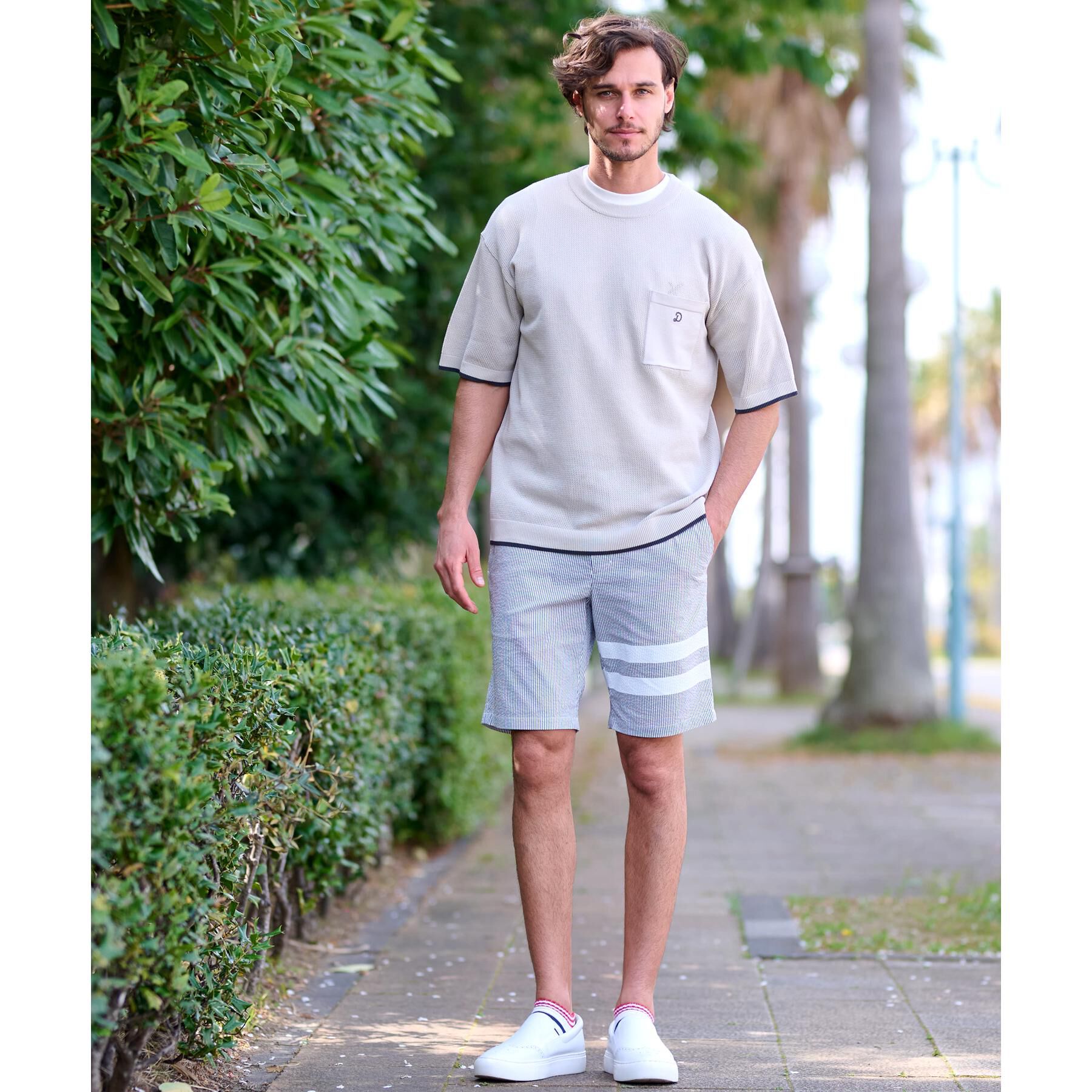 DRESSTERIOR「ドライメッシュニット」|ニット・セーター|