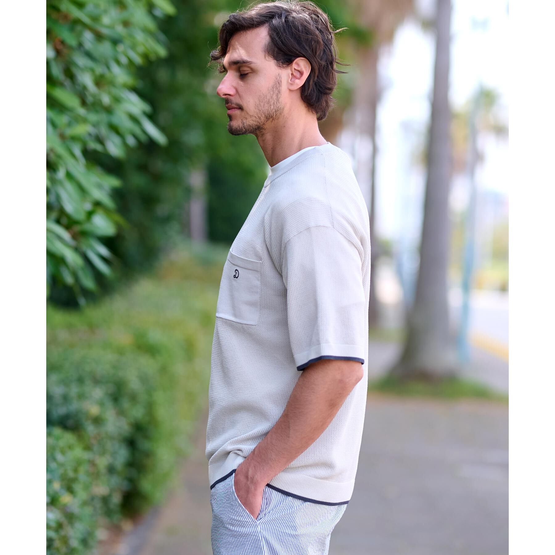 DRESSTERIOR「ドライメッシュニット」|ニット・セーター|