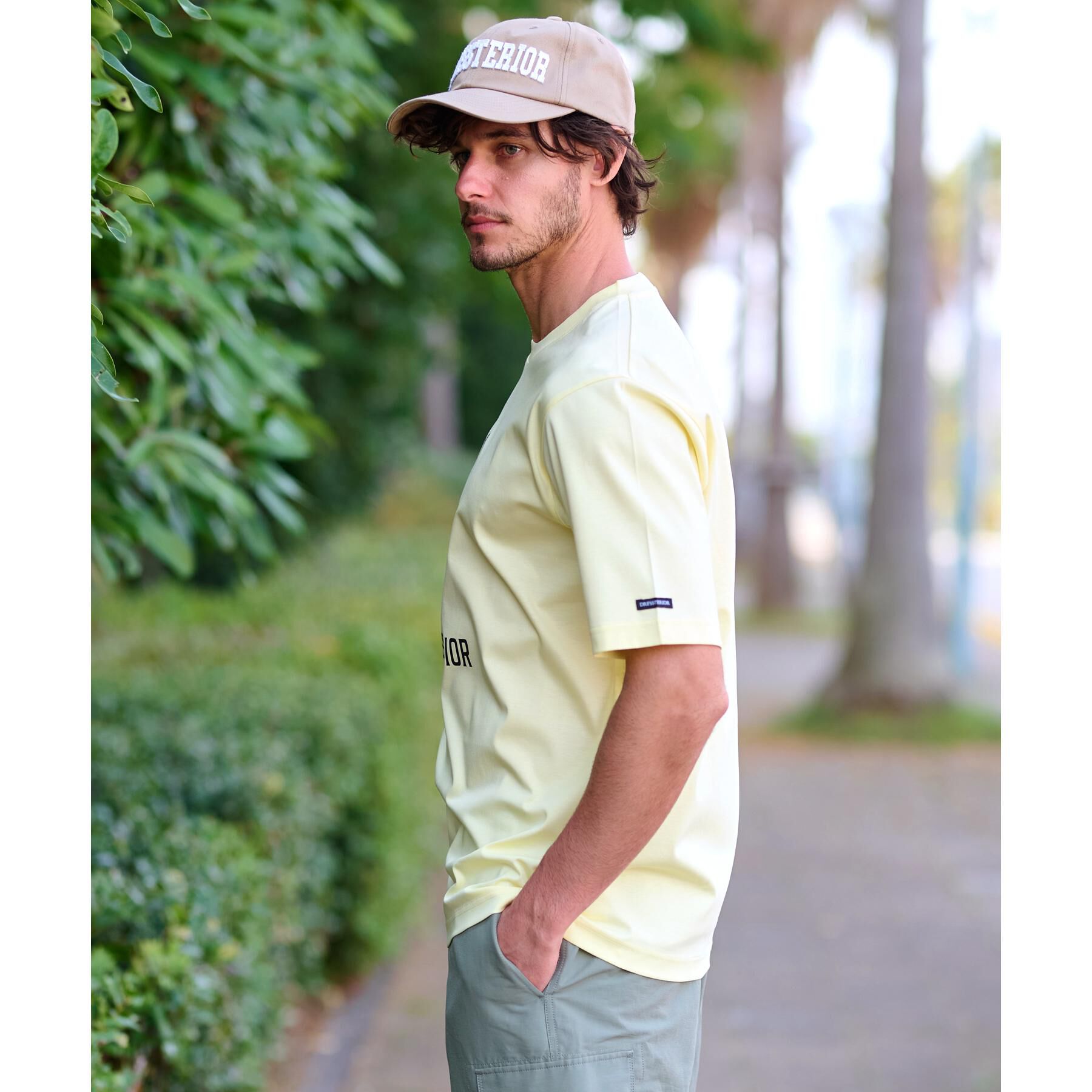 DRESSTERIOR「【接触冷感／抗菌防臭／消臭】ICE CLEAR COTTON キャットTシャツ」|Tシャツ・カットソー|