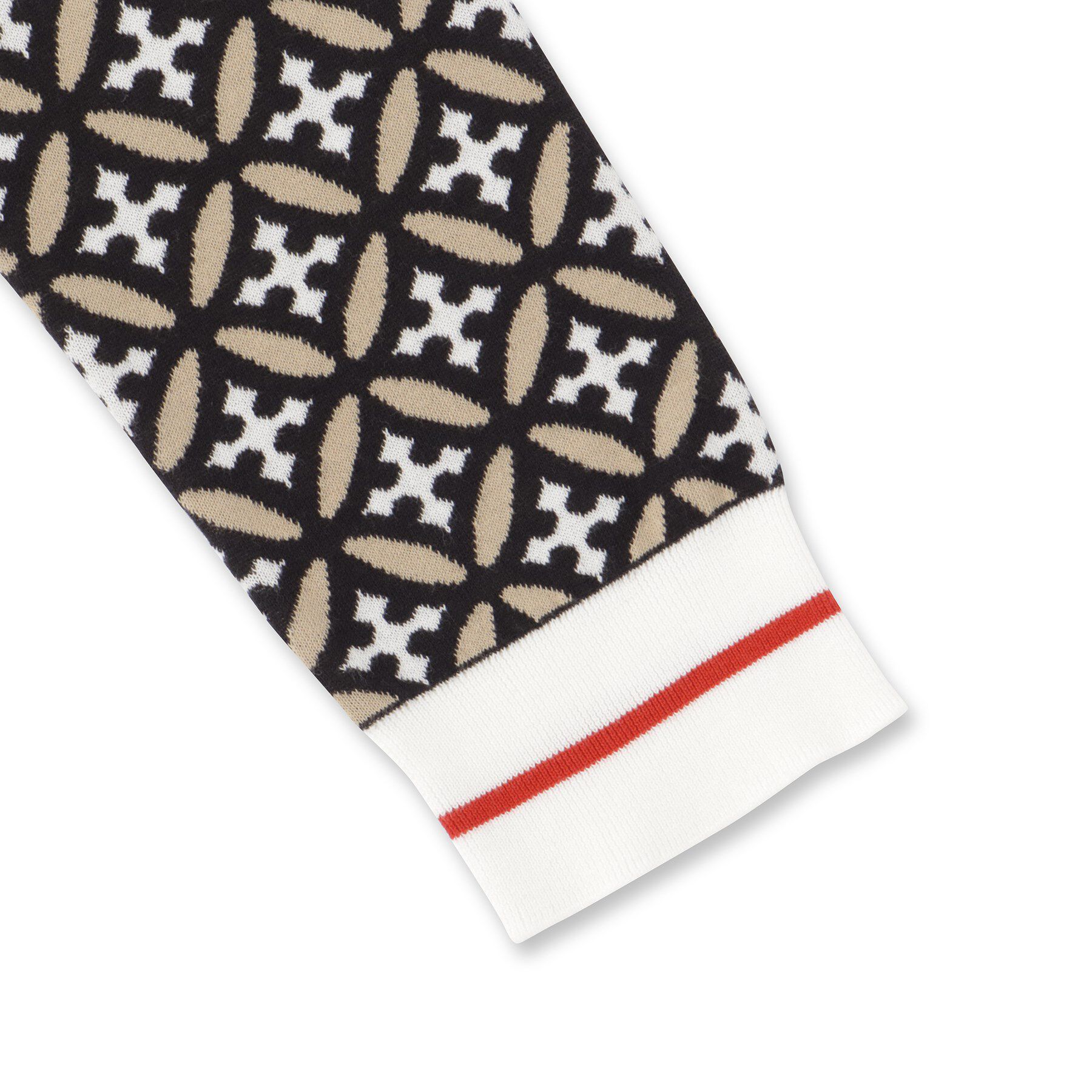 DRESSTERIOR「オーバーラップサークルジャカードニット」|ニット・セーター|