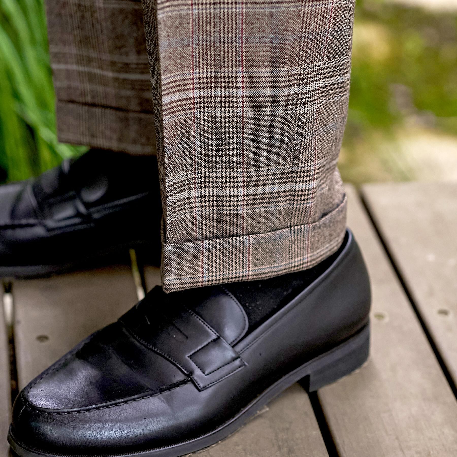 DRESSTERIOR「【セットアップ可】ヨーロピアン グレンチェックトラウザーズ」|その他|