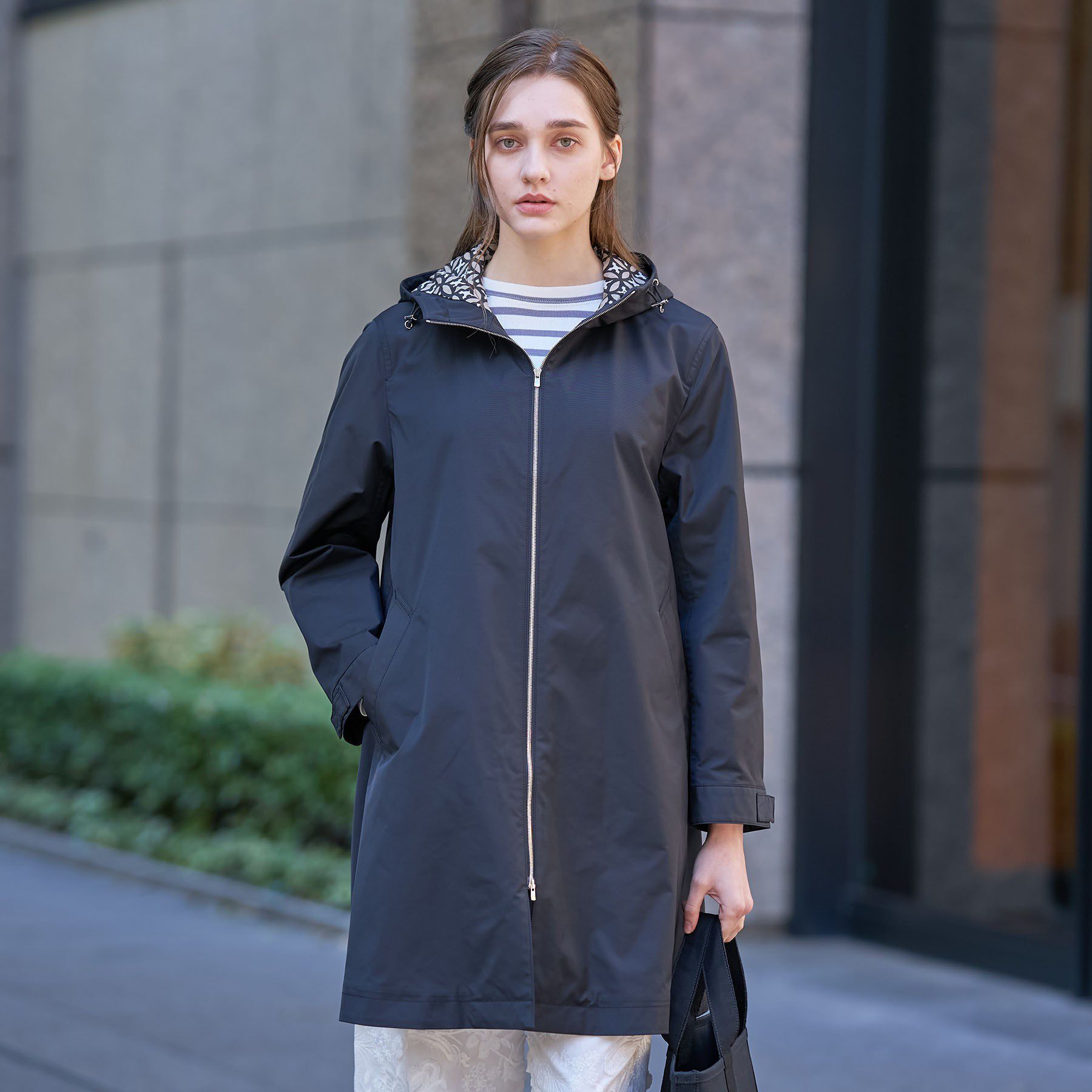 DRESSTERIOR「【撥水素材】フーテッドツイルコート」|その他|