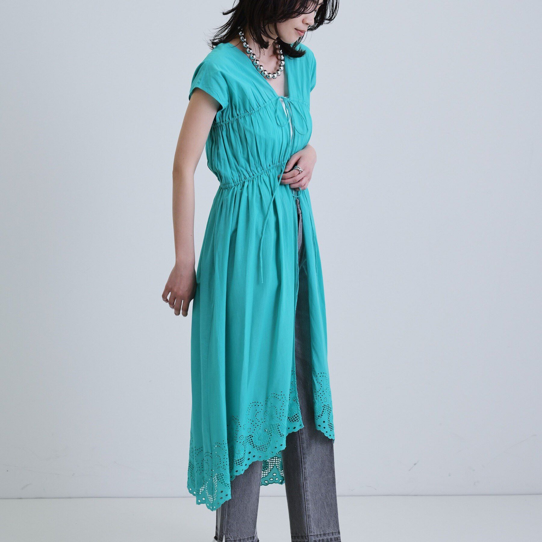 GALLEST「コットンレースワンピース」|ワンピース|