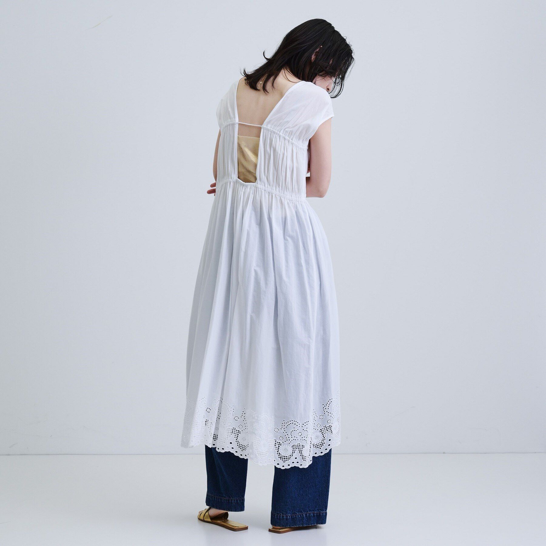 GALLEST「コットンレースワンピース」|ワンピース|