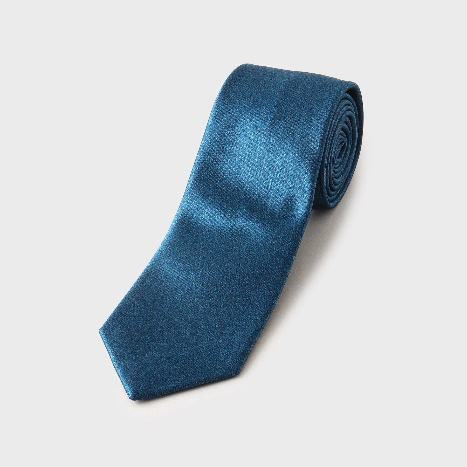 TAKEO KIKUCHI「【日本製】サテンモガ メランジネクタイ」|ネクタイ・蝶ネクタイ|グリーン(022)