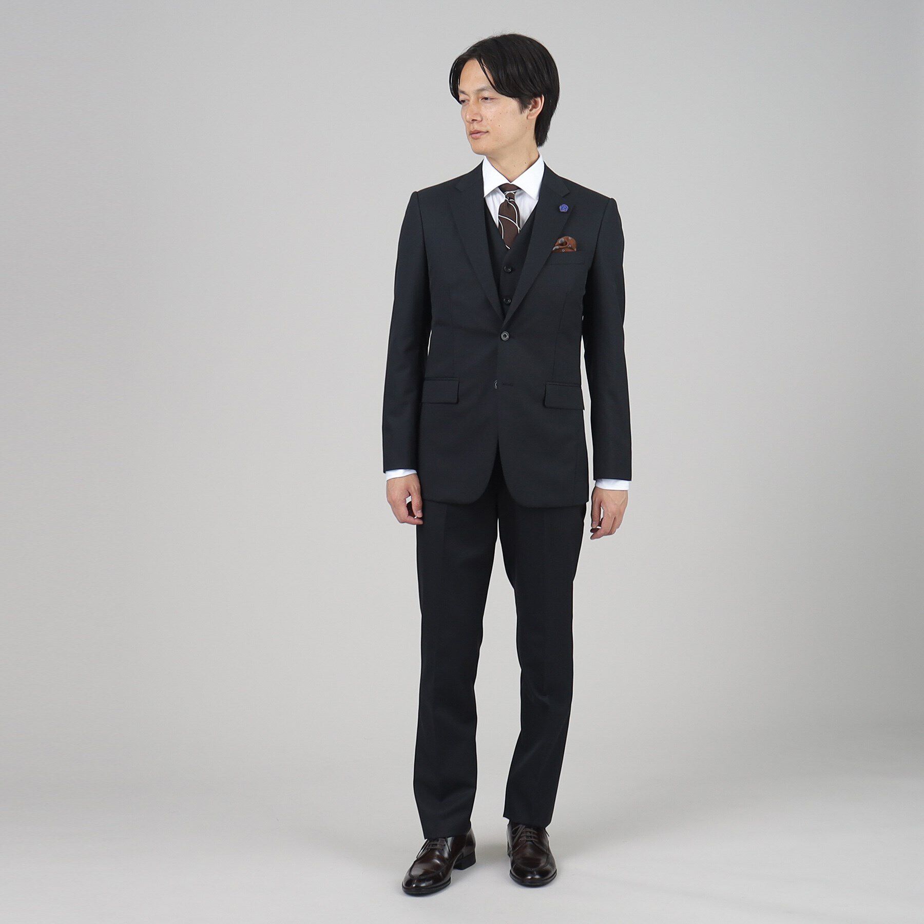 TAKEO KIKUCHI「マイクロデザイン ベスト」|スーツ|