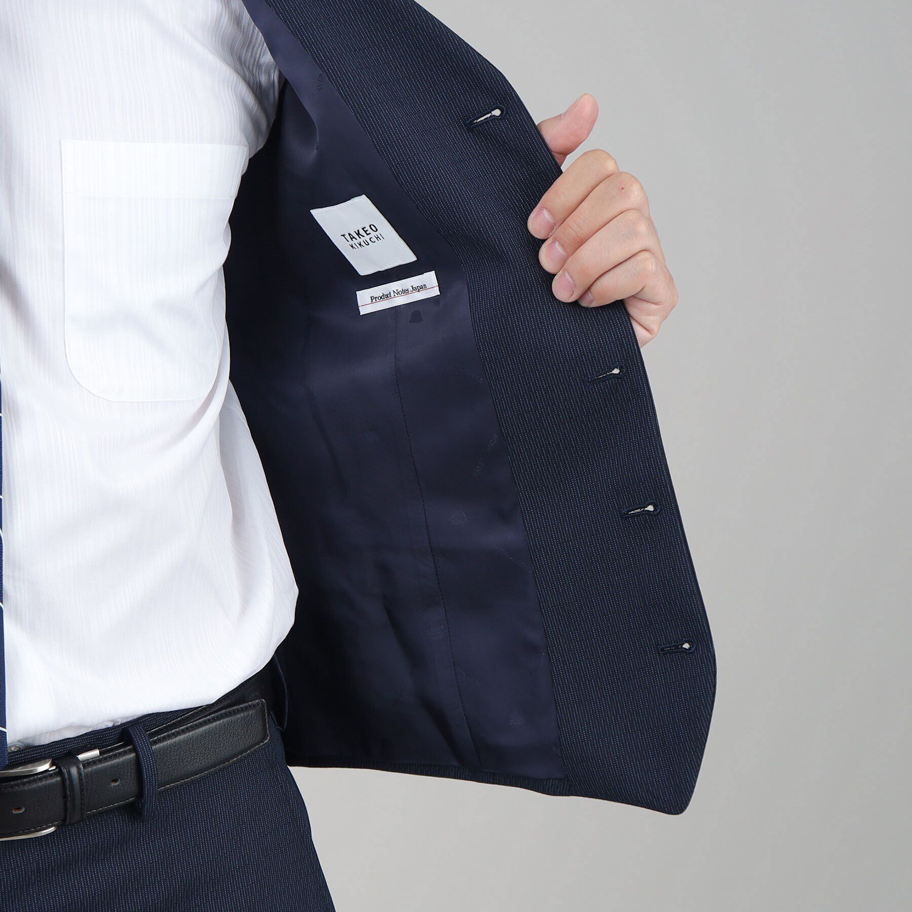 TAKEO KIKUCHI「マイクロデザイン ベスト」|スーツ|