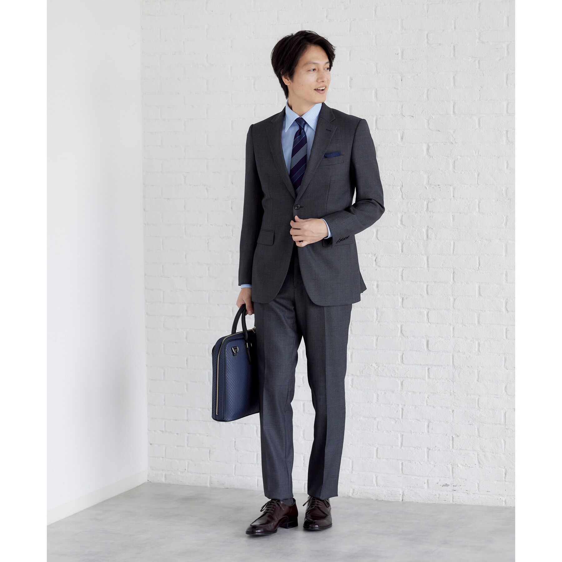 TAKEO KIKUCHI「【THE FLAGSHIP】桧垣紋（ひがきもん）ストライプ ネクタイ」|ネクタイ・蝶ネクタイ|