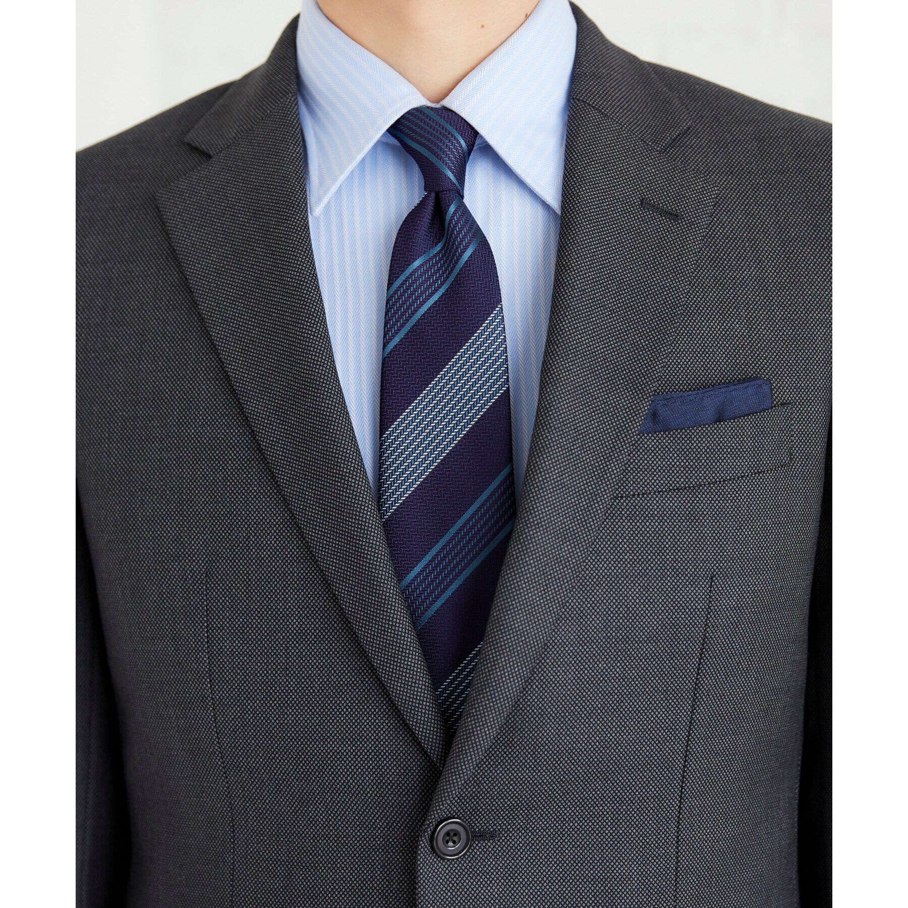 TAKEO KIKUCHI「【THE FLAGSHIP】桧垣紋（ひがきもん）ストライプ ネクタイ」|ネクタイ・蝶ネクタイ|