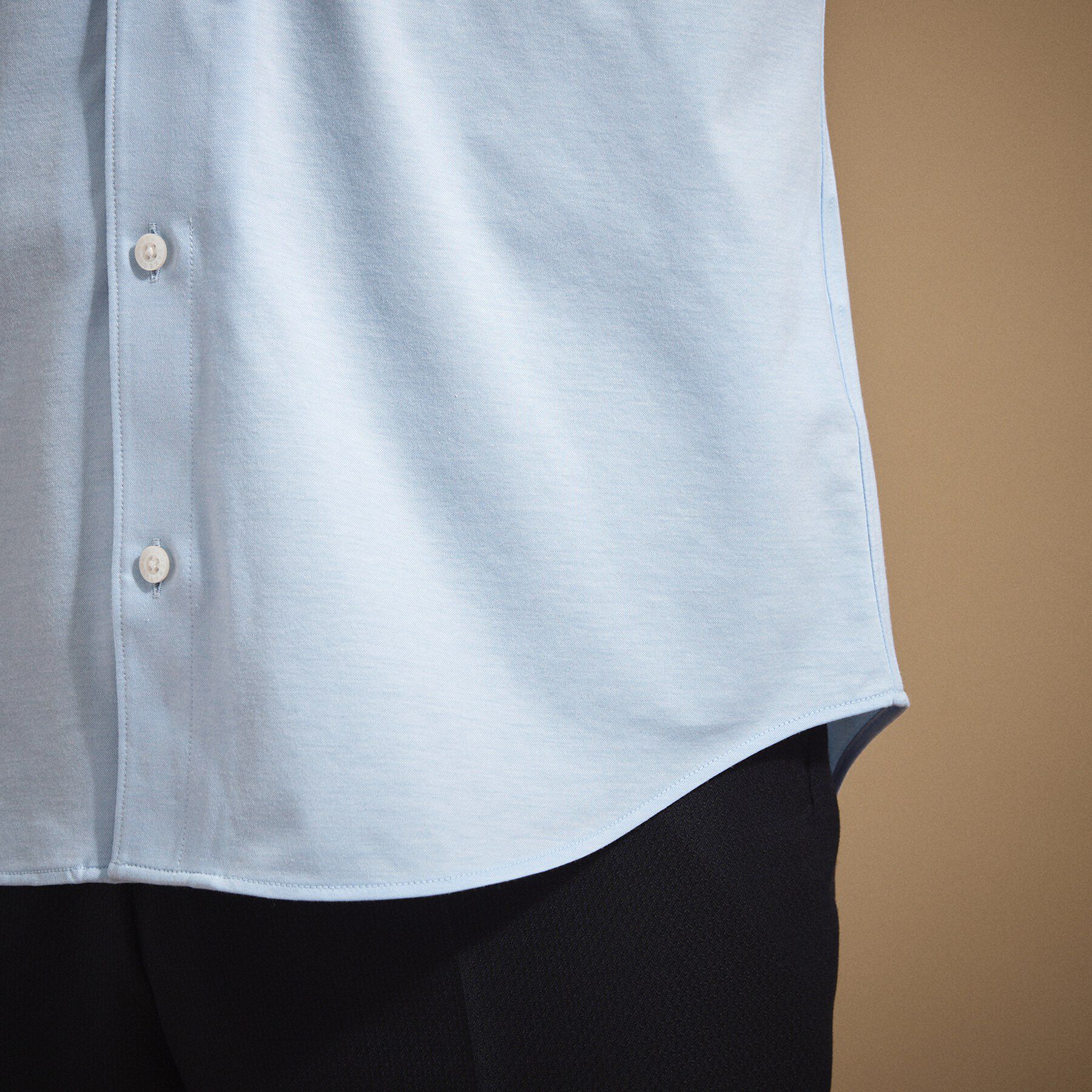 TAKEO KIKUCHI「ハイカウントジャージ鹿の子 シャツ」|シャツ・ブラウス|