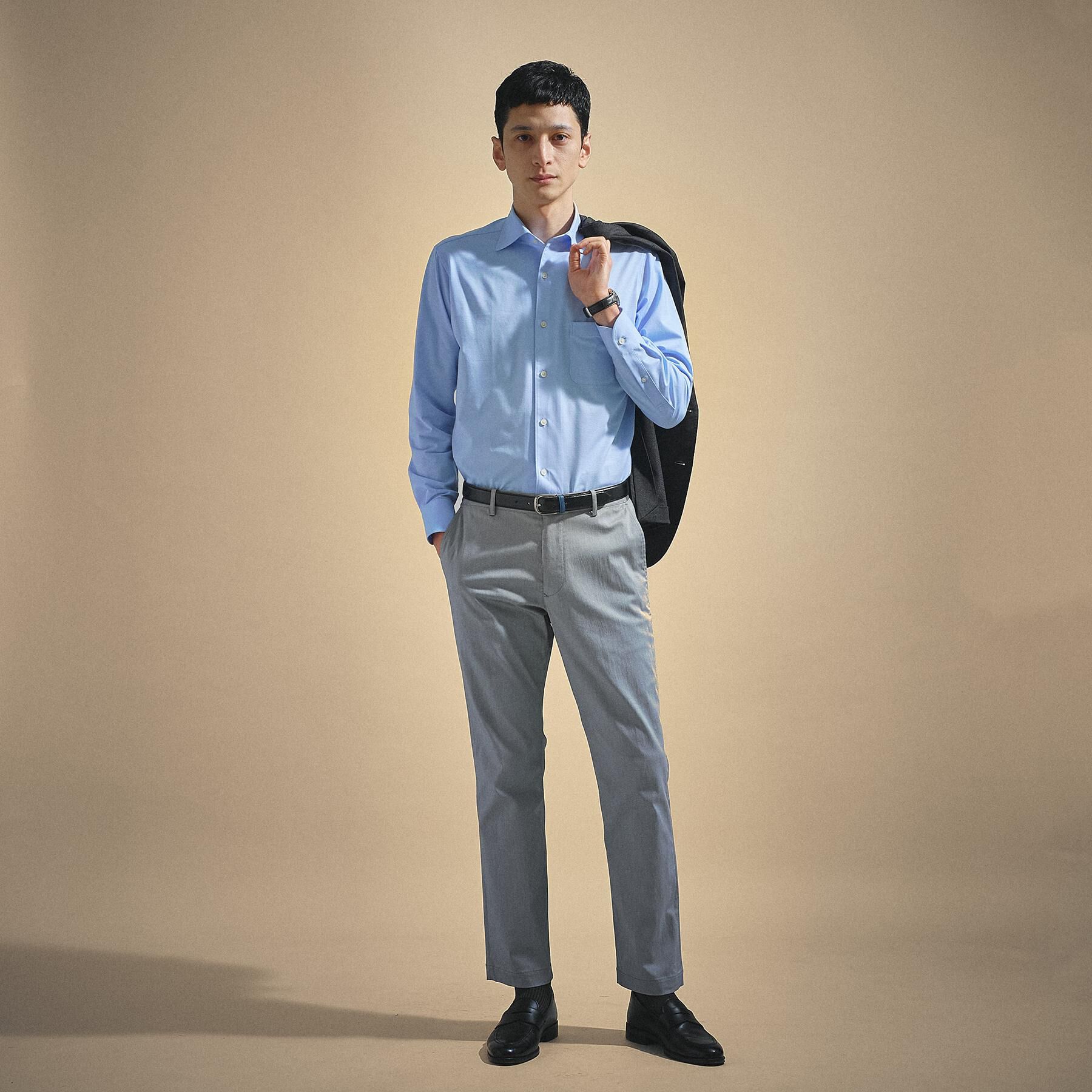 TAKEO KIKUCHI「ハイカウントジャージ鹿の子 シャツ」|シャツ・ブラウス|