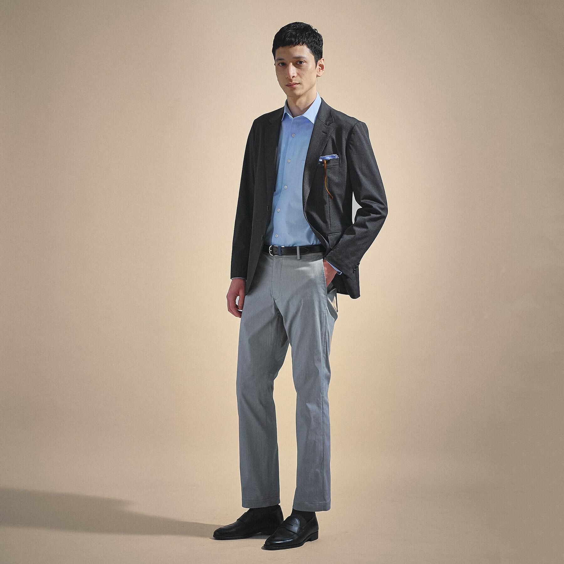 TAKEO KIKUCHI「ハイカウントジャージ鹿の子 シャツ」|シャツ・ブラウス|