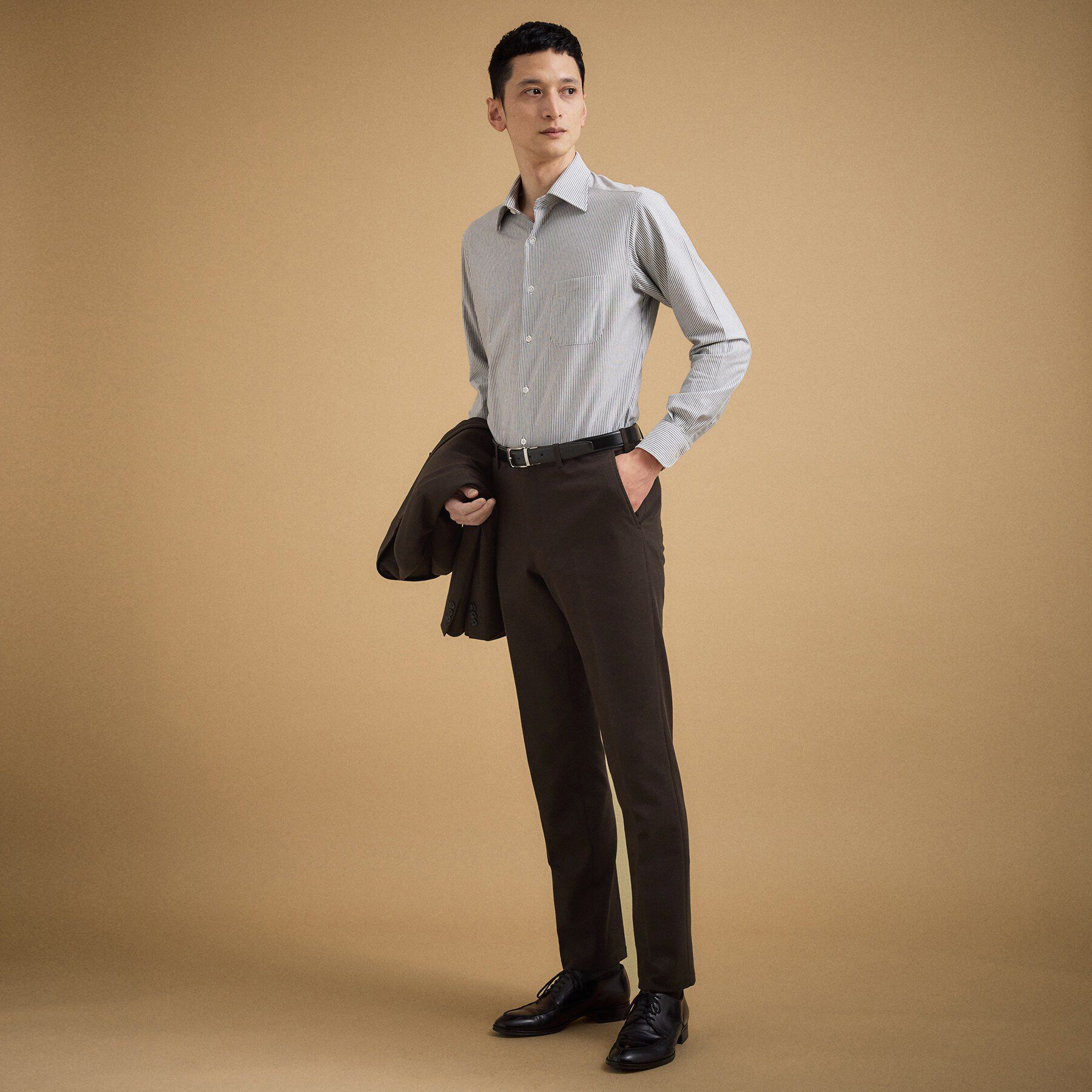 TAKEO KIKUCHI「ハイゲージオックスストライプシャツ」|シャツ・ブラウス|