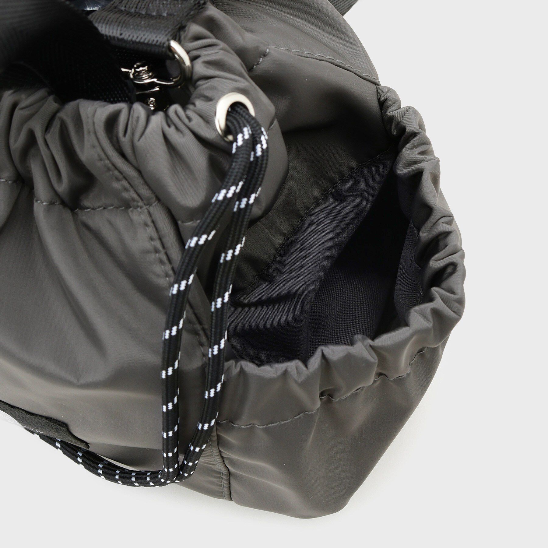 OPAQUE.CLIP「2WAYサイドポケット 巾着ミニショルダー」|ショルダー・メッセンジャー|