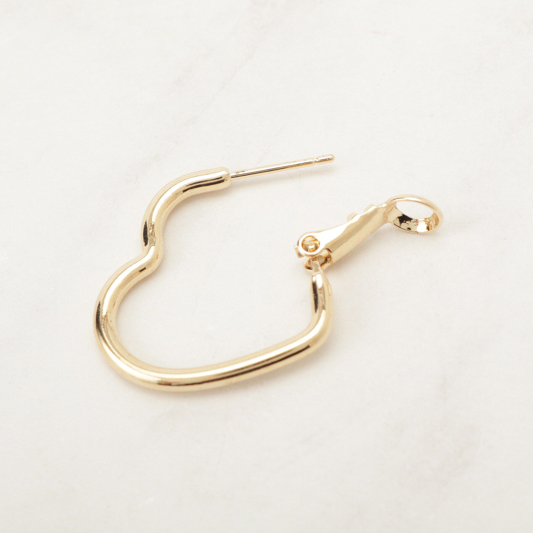 Couture broach「ハートフープピアス」|ピアス|